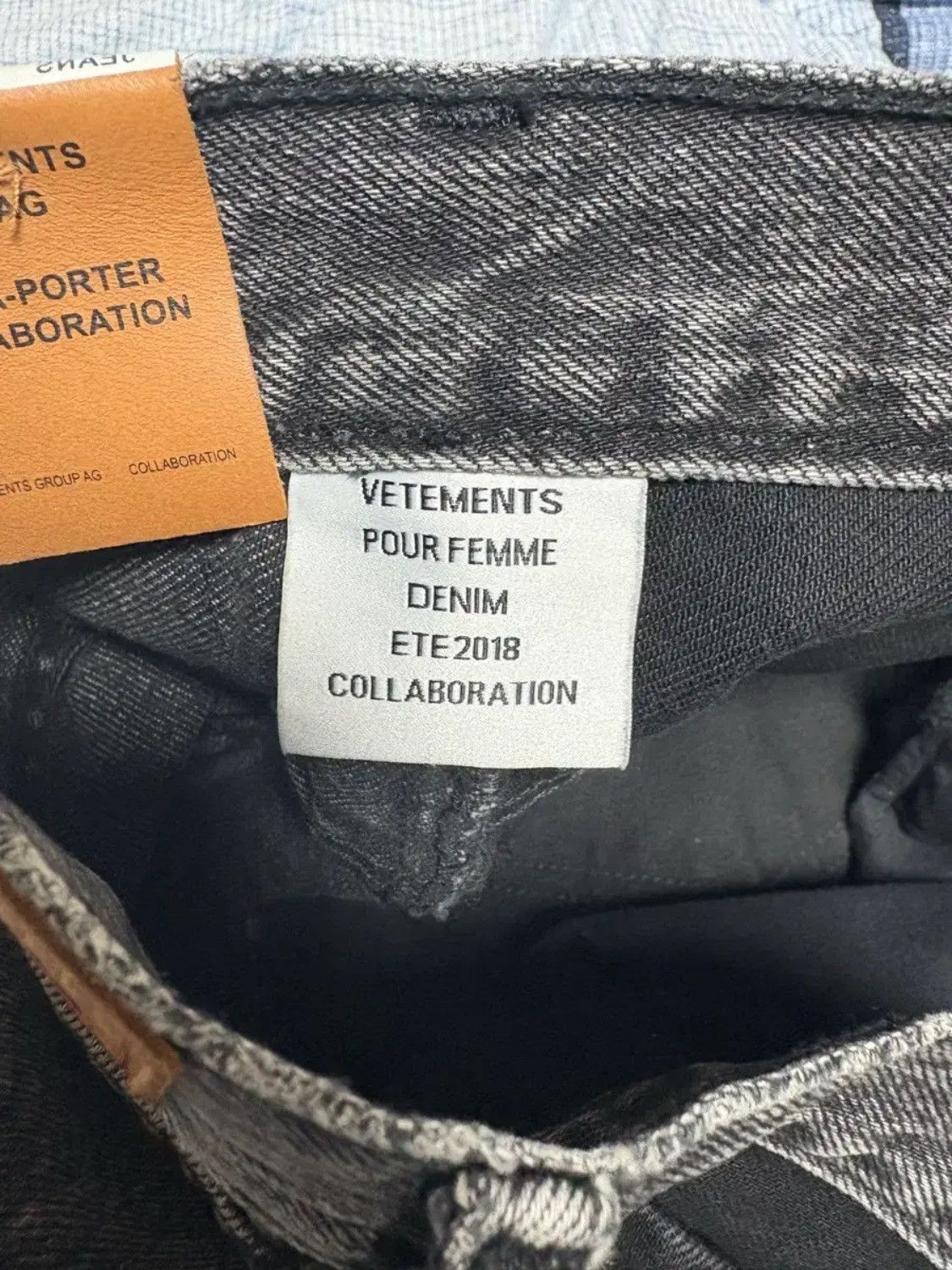 Levi's × Vetements Vetements x Levi’s Rework Denim Jeans Size 29" - 6 Thumbnail