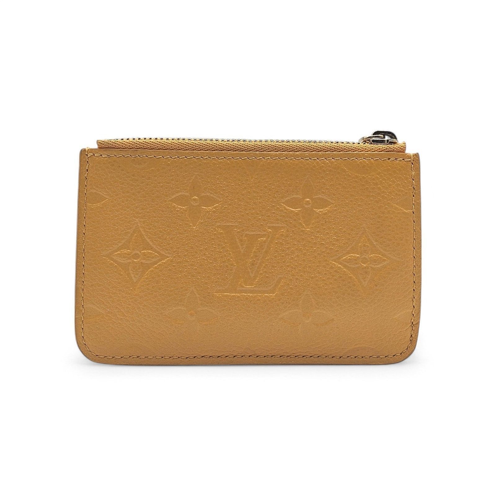 Louis Vuitton Romy Monogram Empreinte Card Case M11412 - Leather - Yellow Size ONE SIZE - 2 Thumbnail