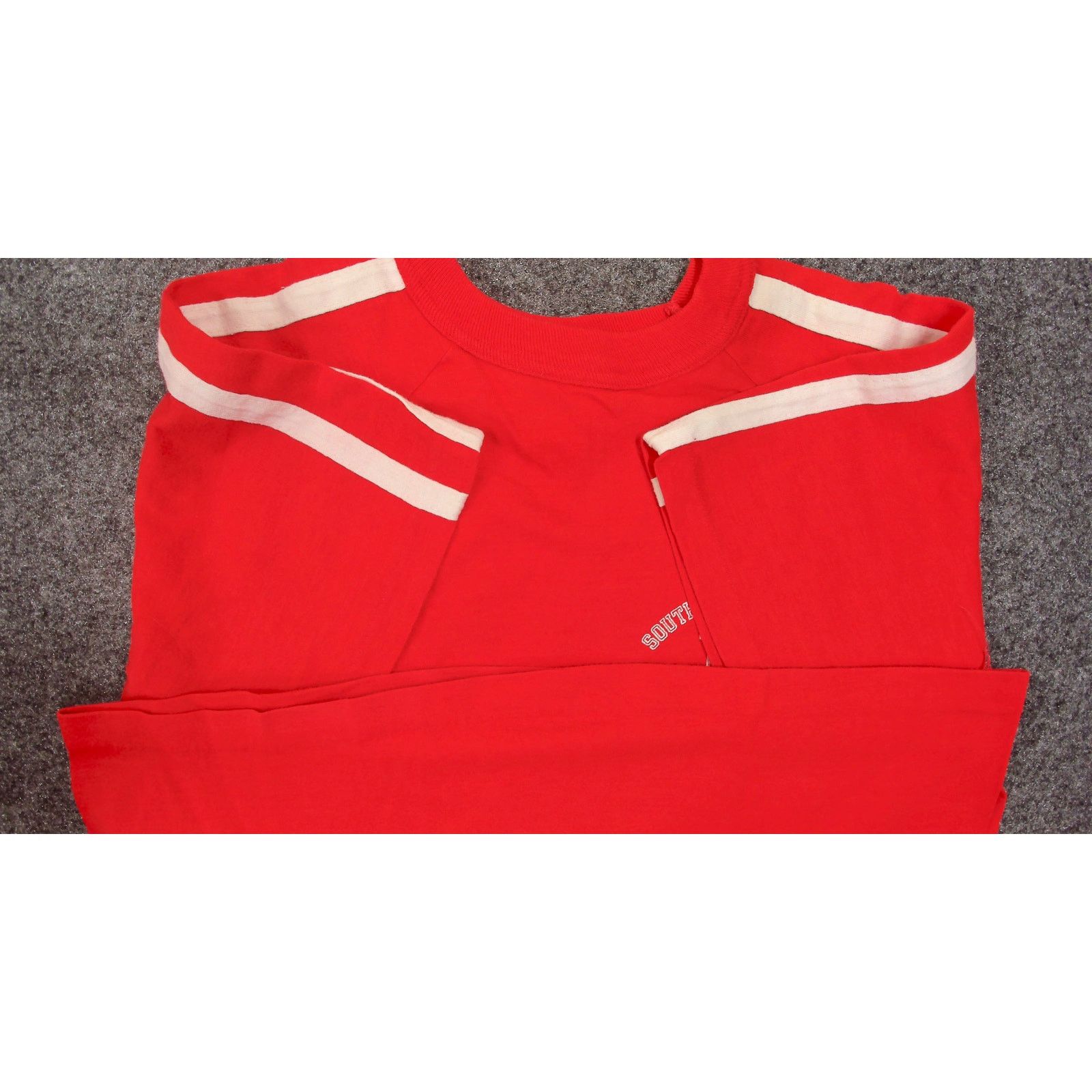 Vintage 1970s Southeast Missouri State Single Stitch Raglan Tee Size US S / EU 44-46 / 1 - 10 Thumbnail