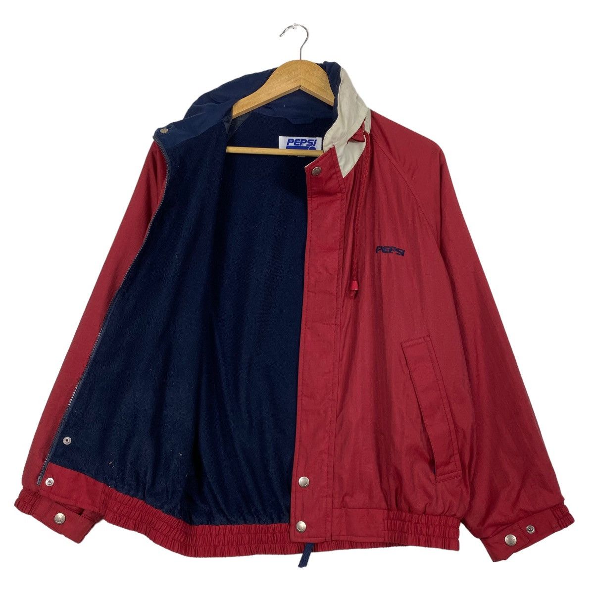 Japanese Brand Vintage 90s Pepsi Small Logo Zipper Jacket Size US M / EU 48-50 / 2 - 11 Thumbnail