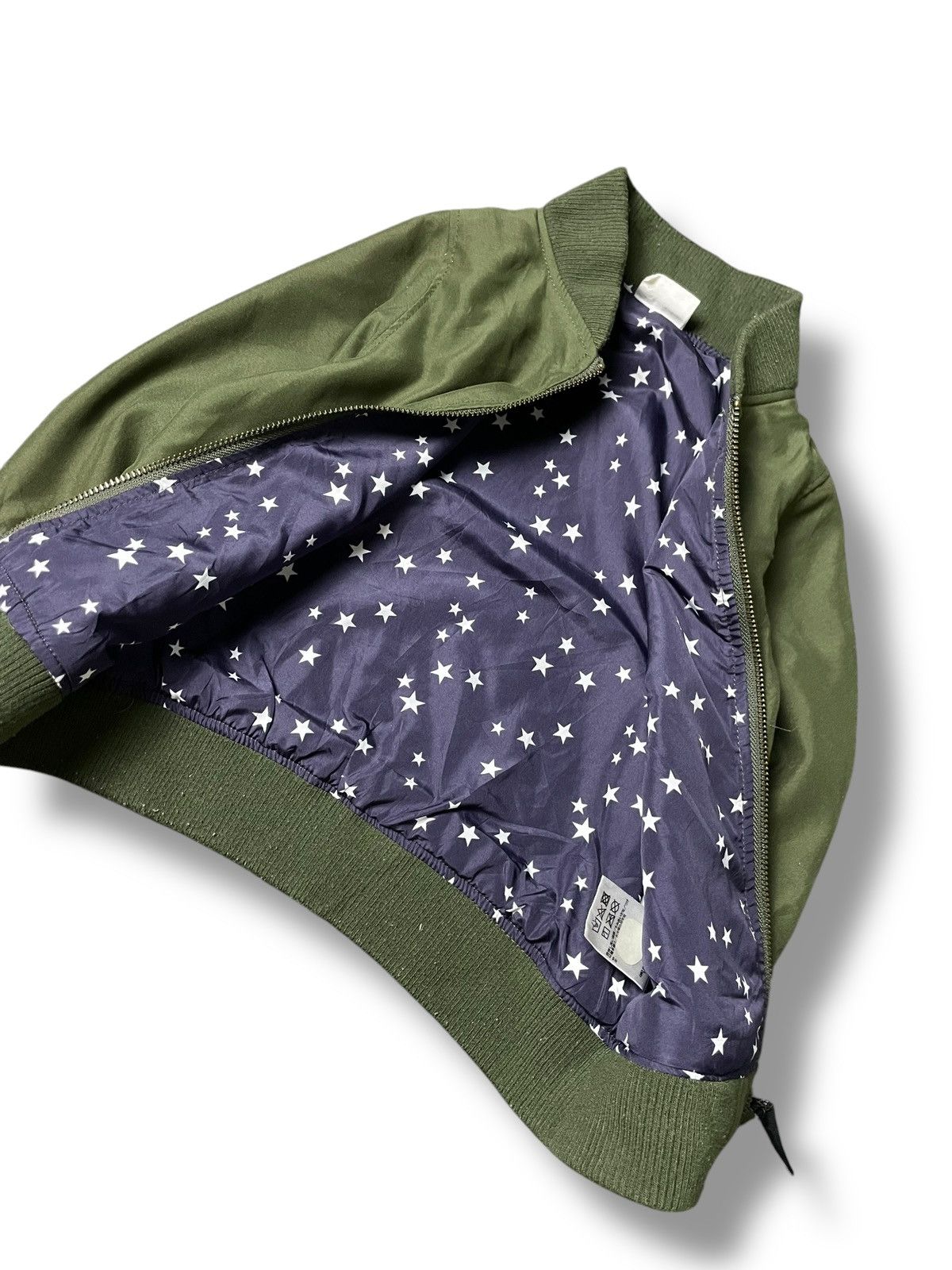 Japanese Brand × Vintage BREEZE MA-1 KIDS BOMBER JACKET (87) Size US XXS / EU 40 - 5 Thumbnail