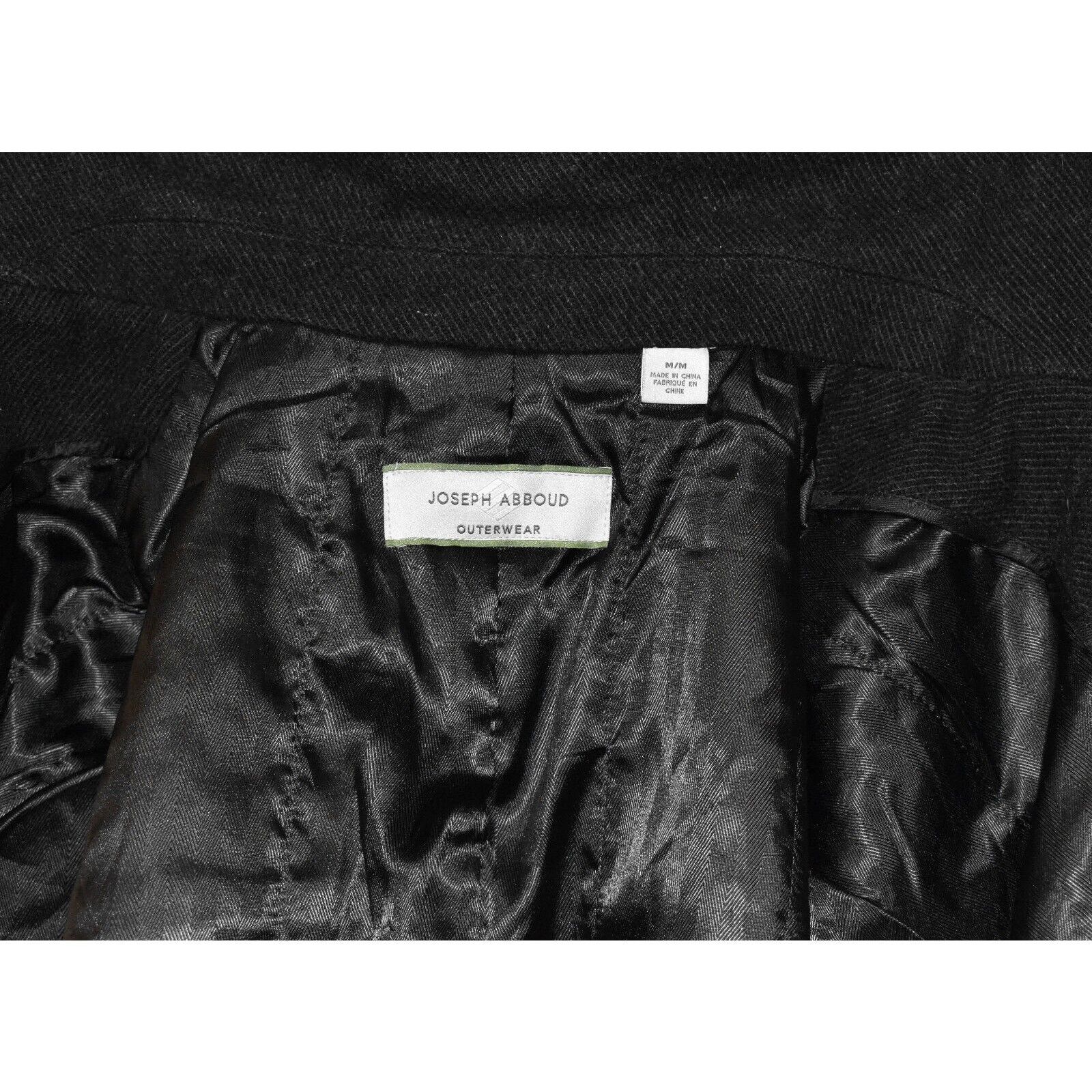 Joseph Abboud C2 NWT JOSEPH ABBOUD Charcoal Wool Sailer Pea Coat Jacket M Size US M / EU 48-50 / 2 - 7 Thumbnail