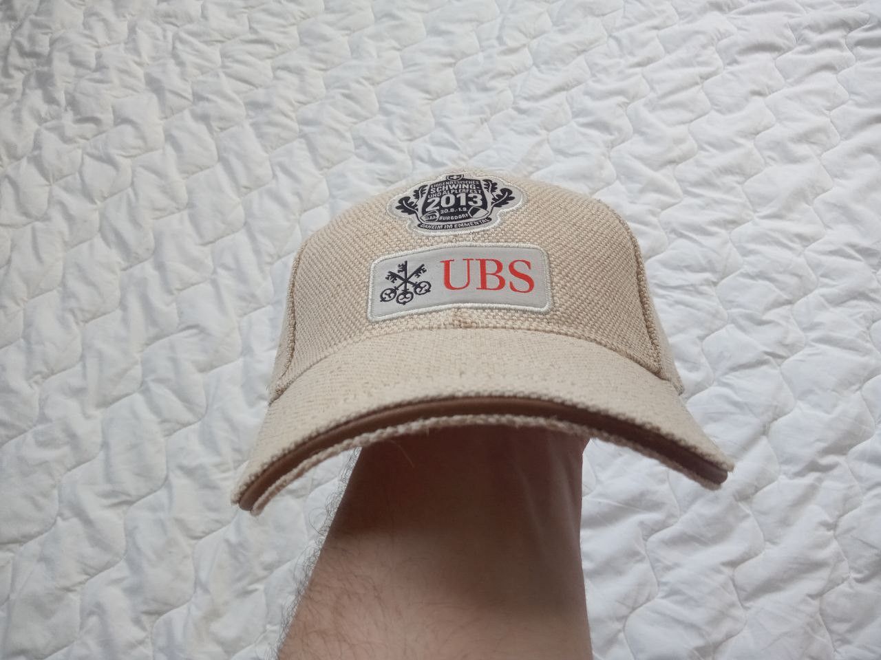 Other UBS schwing updalplerfest 2013 cotton-linen cap Size ONE SIZE - 7 Thumbnail