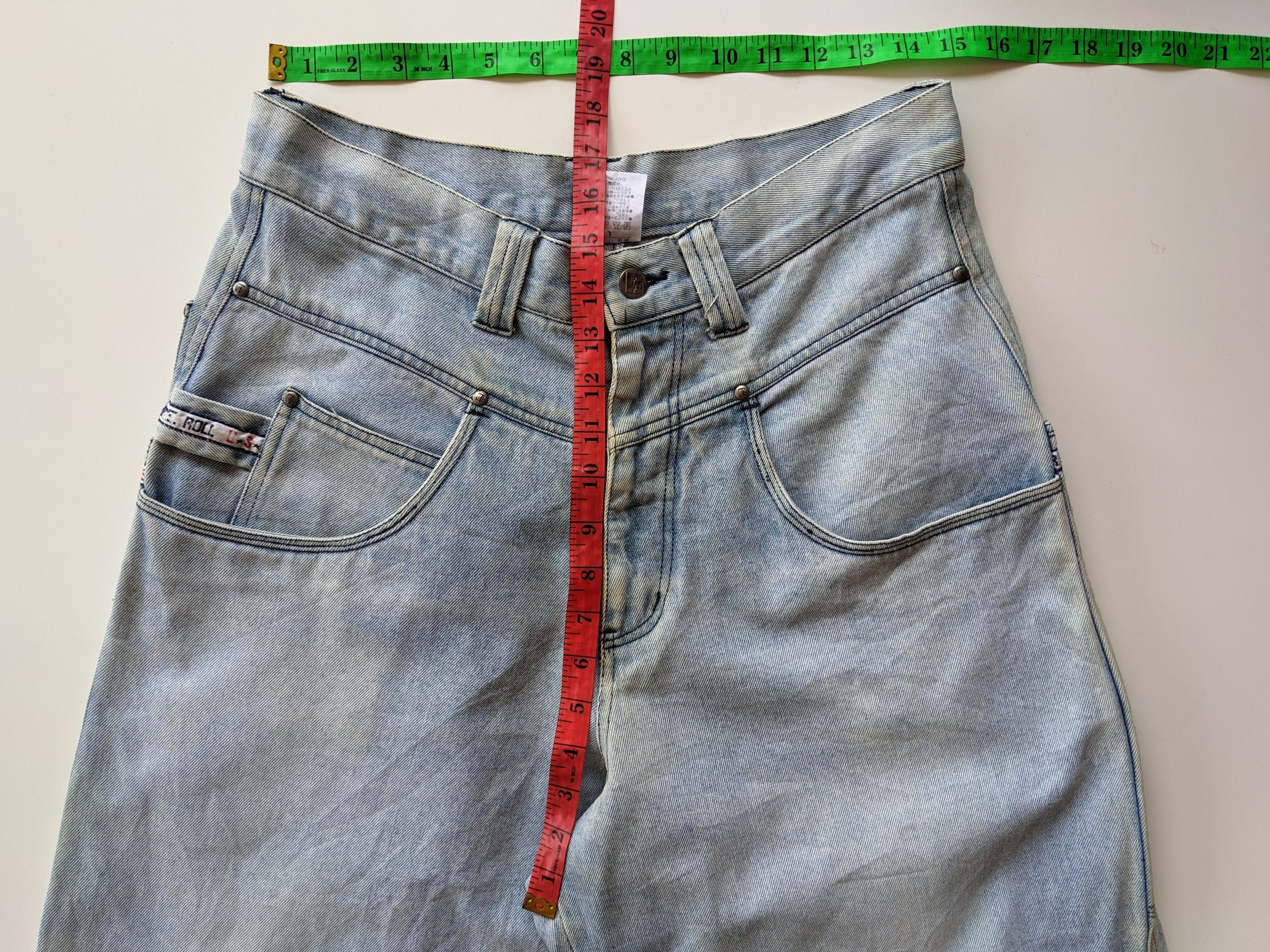 Fubu × JNCO × Vintage Vintage Barrel Roll baggy like jnco flamehead Size US 30 / EU 46 - 9 Thumbnail