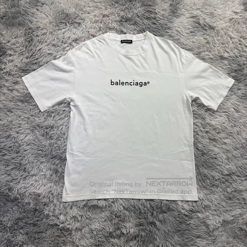 Balenciaga Balenciaga Letter Short Sleeve Size US M / EU 48-50 / 2 - 1 Thumbnail