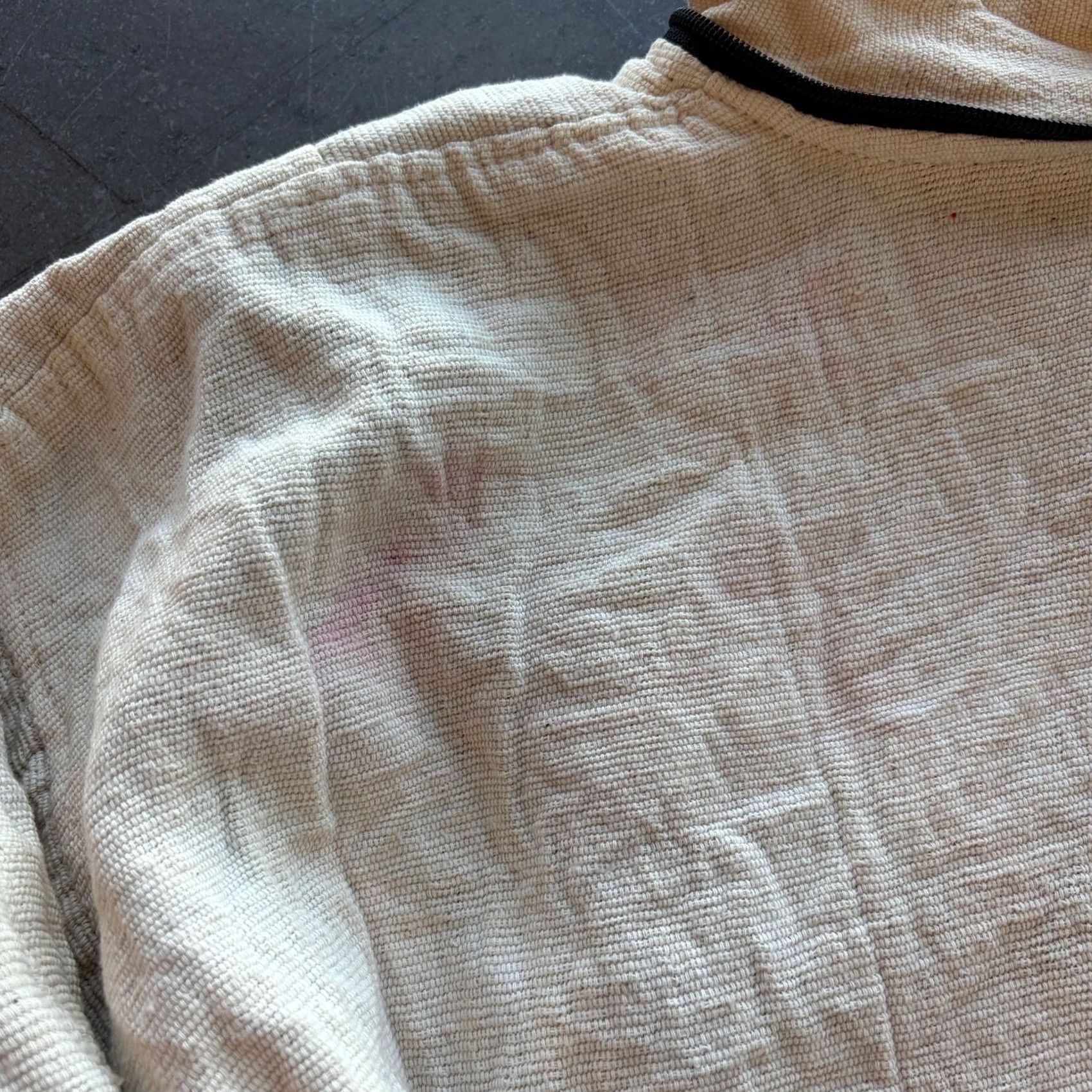 Vintage VINTAGE Y2K Tribal Embroidered Cotton Full Zip Longsleeve Sweatshirt Jacket XL Women's White Digital? Size XL / US 12-14 / IT 48-50 - 4 Thumbnail