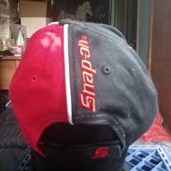 Other Vintage Snap-On Racing Strap Back Hat Cap Size ONE SIZE - 4 Thumbnail