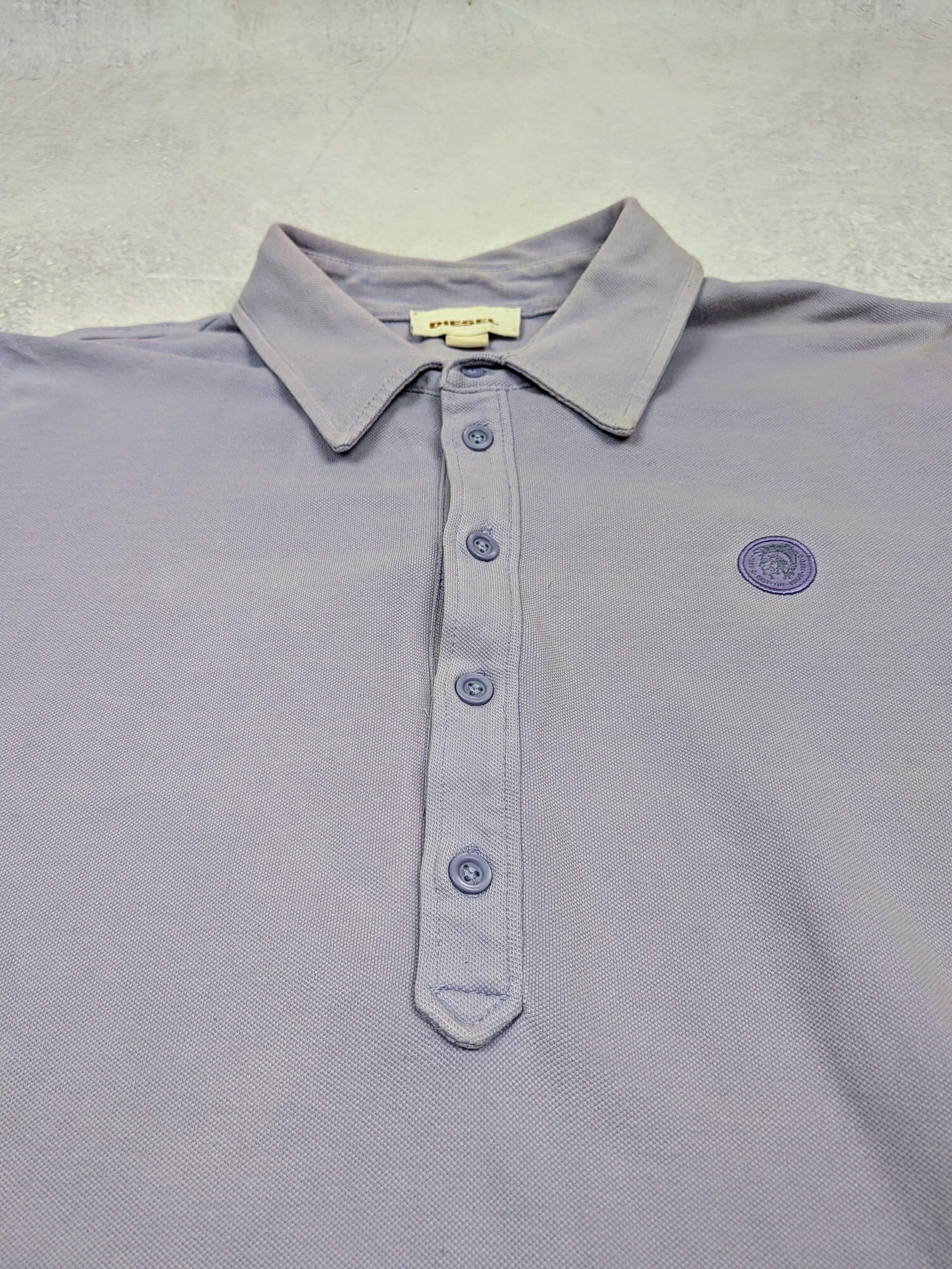 Diesel Diesel Vintage Y2K Polo Shirt Punk Logo Size L Women Size L / US 10 / IT 46 - 7 Thumbnail