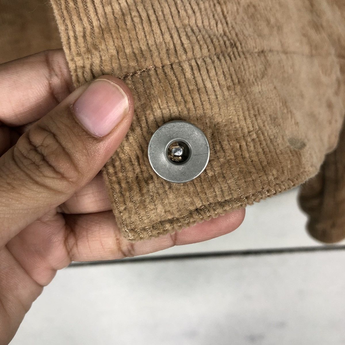 🔥Cropped Biker Jacket Corduroy Uniqlo Japan Issey Miyake
