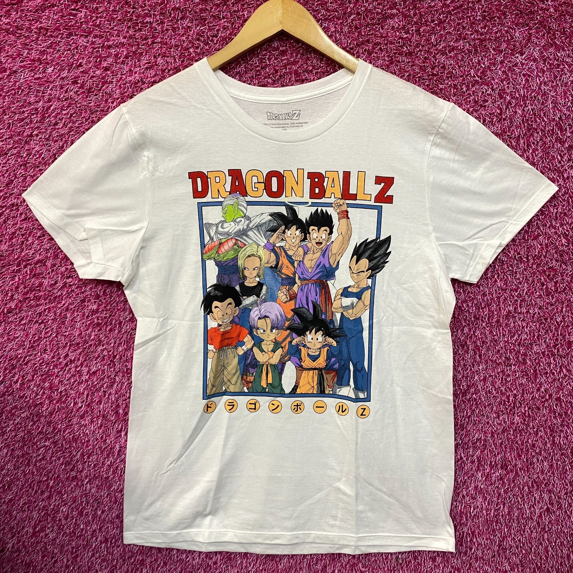 Anime Dragon Ball Z Group Portrait Anime T-Shirt XL Size US XL / EU 56 / 4 - 1 Thumbnail