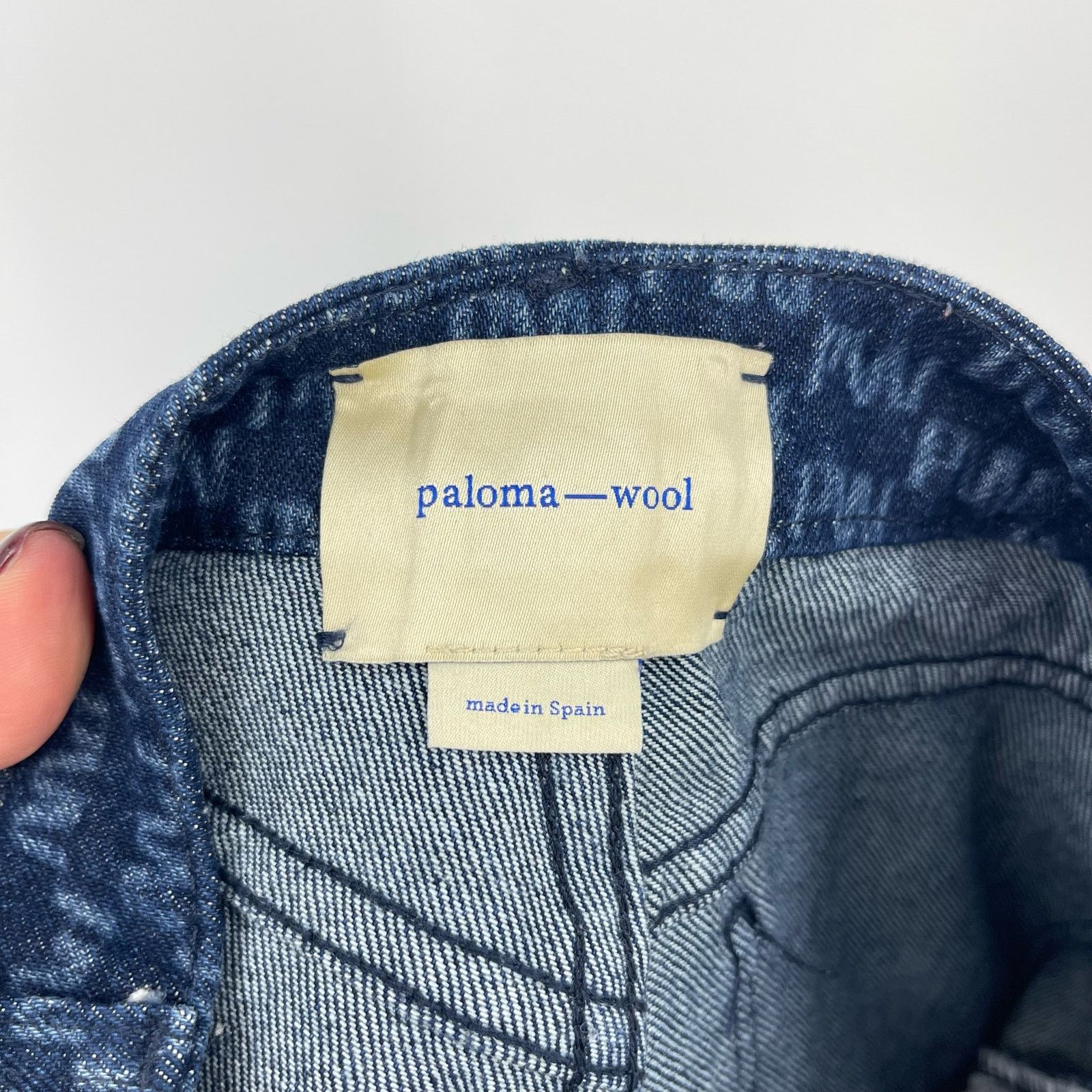 Paloma Wool Paloma Wool | Keira PW All Over Logo Printed Straight Jeans Size 27" / US 4 / IT 40 - 9 Thumbnail