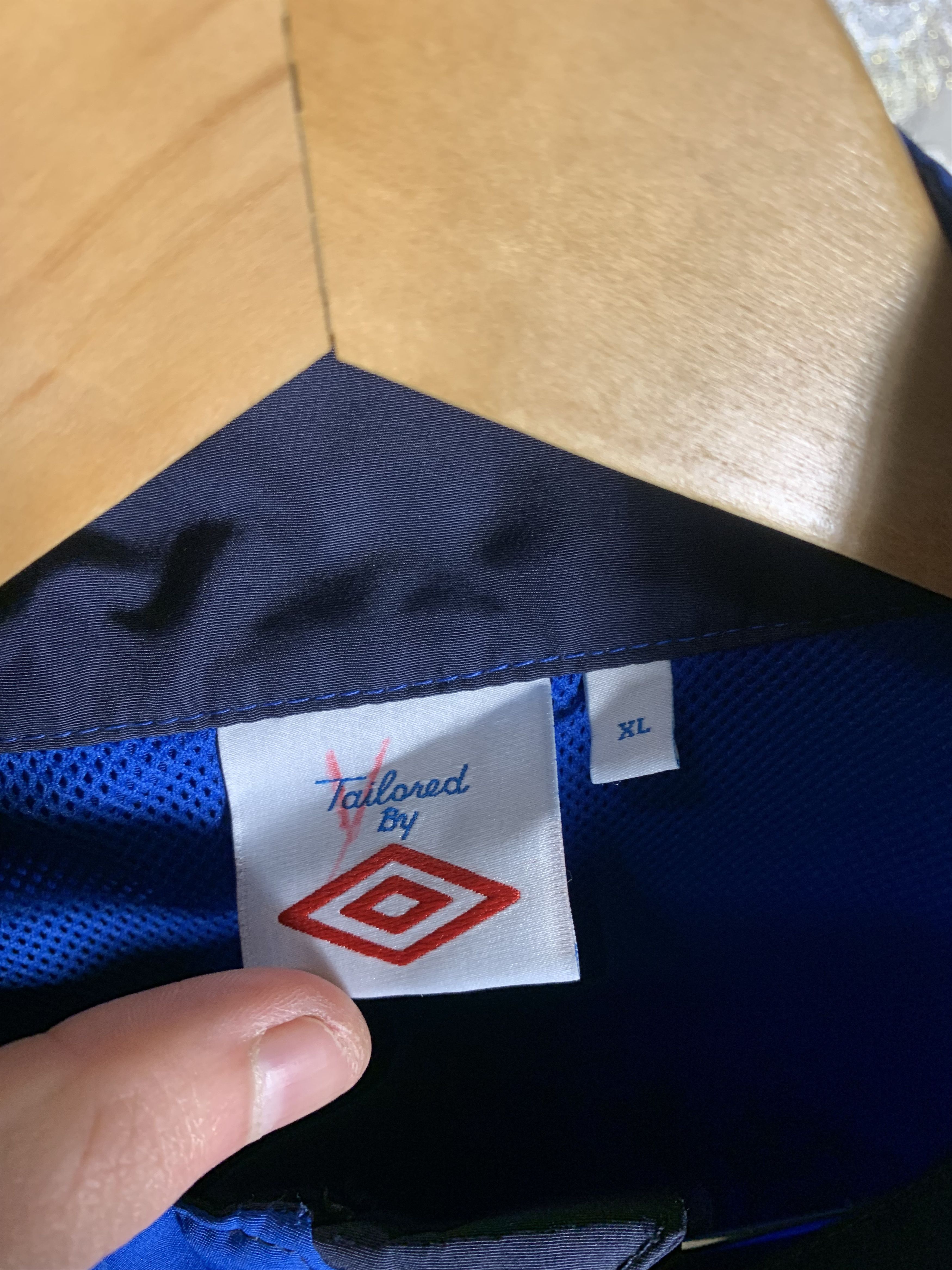 Umbro VINTAGE UMBRO FC RANGERS SCOTLAND RETRO SOCCER JACKET Y2K Size US XL / EU 56 / 4 - 3 Thumbnail