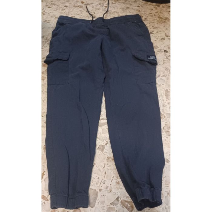 Streetwear Beach Bros. Surf Shop Mens Light Weight Cargo Pants XL Navy