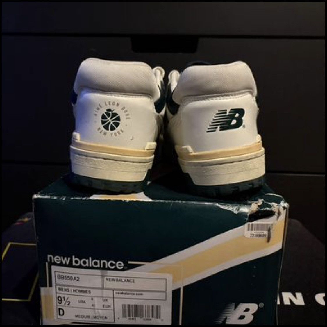 Aime Leon Dore × New Balance Aime Leon Dore New Balance 550 Size 9.5 Green Yellow White Size US 9.5 / EU 42-43 - 6 Thumbnail
