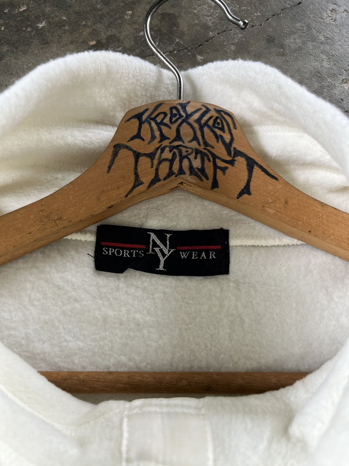 Japanese Brand × Vintage ⚡️Vintage NY Press Big Logo Sweetshirts Japan Size US XXL / EU 58 / 5 - 8 Thumbnail