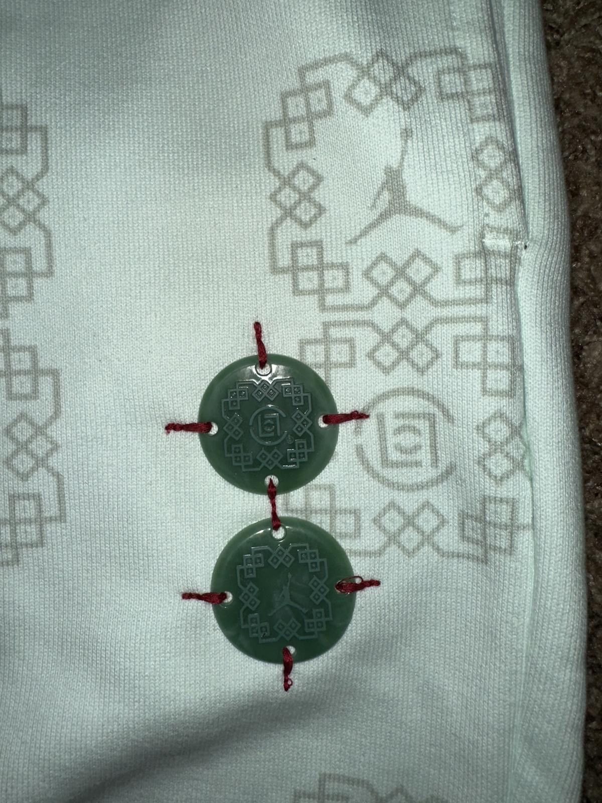 Nike Jordan Clot Jade Fleece Sweatpants Barely Size US 32 / EU 48 - 2 Thumbnail