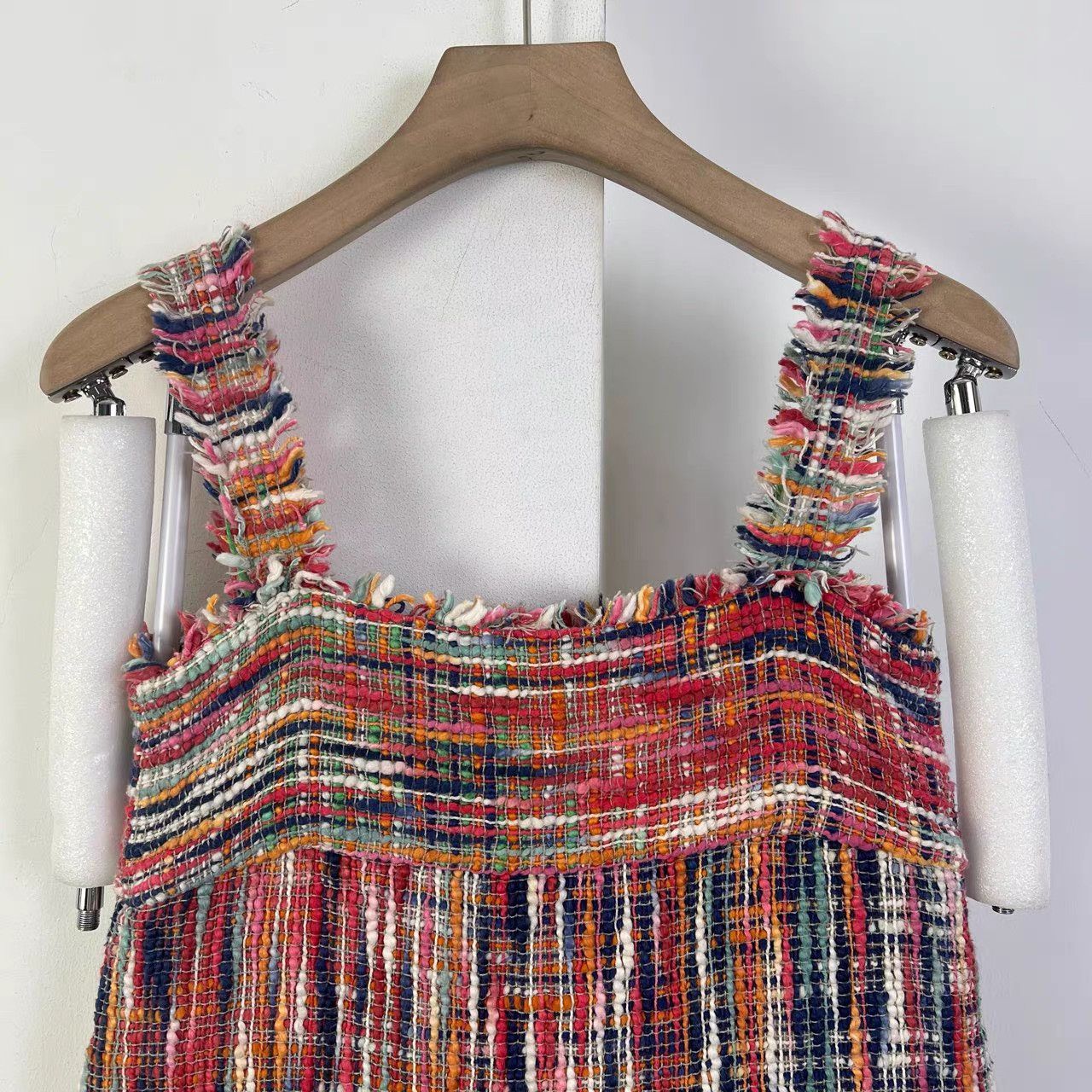Chanel Chanel Color-Block Woven Slip Dress K12 Size XS / US 0-2 / IT 36-38 - 5 Thumbnail