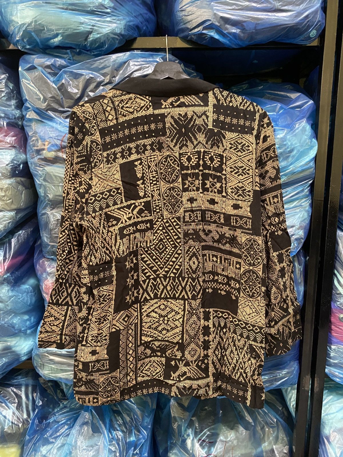 Other ill papiro Vintage Patterned Blazer Jacket Japan AR Size Size L / US 10 / IT 46 - 10 Thumbnail