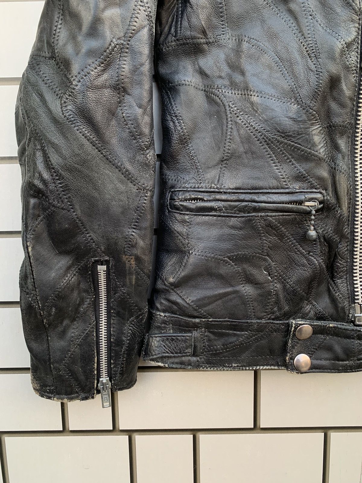 14th Addiction Vintage Japanese Brand Anaslang RNA Inc Leather Jacket Size US M / EU 48-50 / 2 - 7 Thumbnail