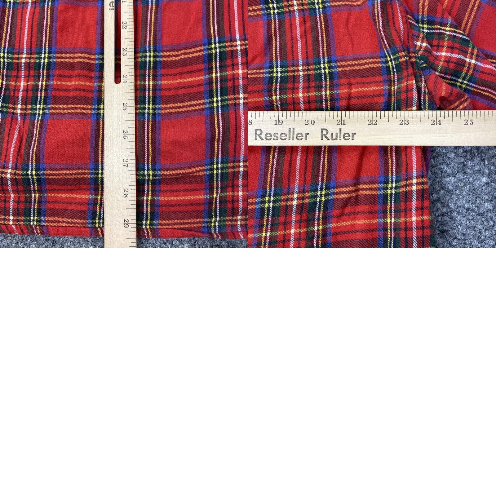 Vintage VINTAGE? Wait—Cabela's Shirt Mens Large Red Plaid Flannel Button-Down Long Sleeve Outdoor Shirt L Red Cotton Plaid Mens Size US L / EU 52-54 / 3 - 8 Thumbnail