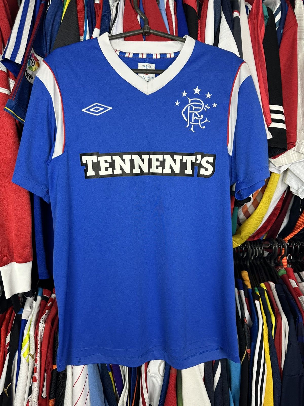 Maillot Domicile Glasgow Rangers 2011/12 Vintage Umbro - Taille XXL, Football écossais