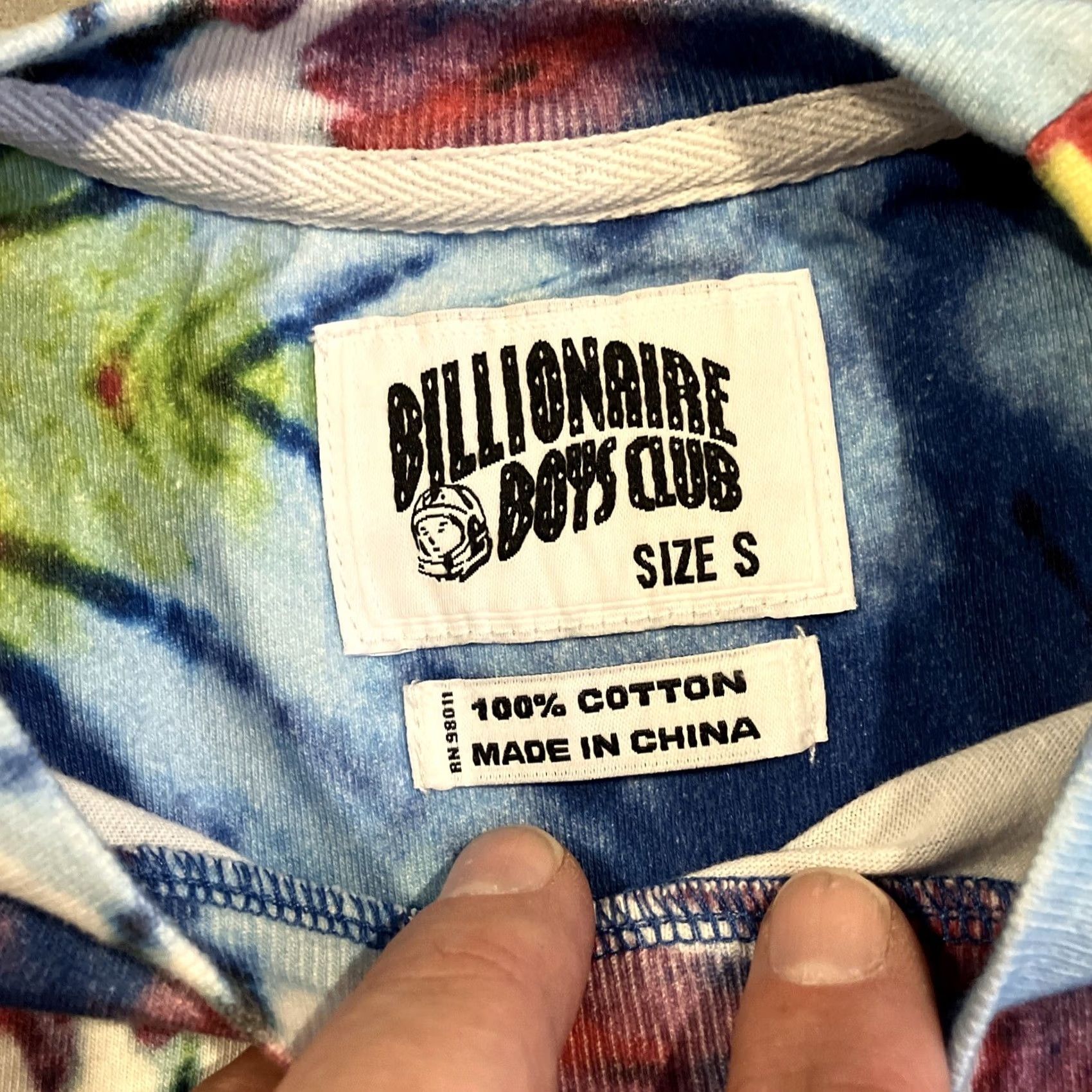 Billionaire Boys Club Billionaire Boys Club Tie Dye T Shirt LET HAPPINESS CONSUME YOU Small Size US S / EU 44-46 / 1 - 3 Thumbnail