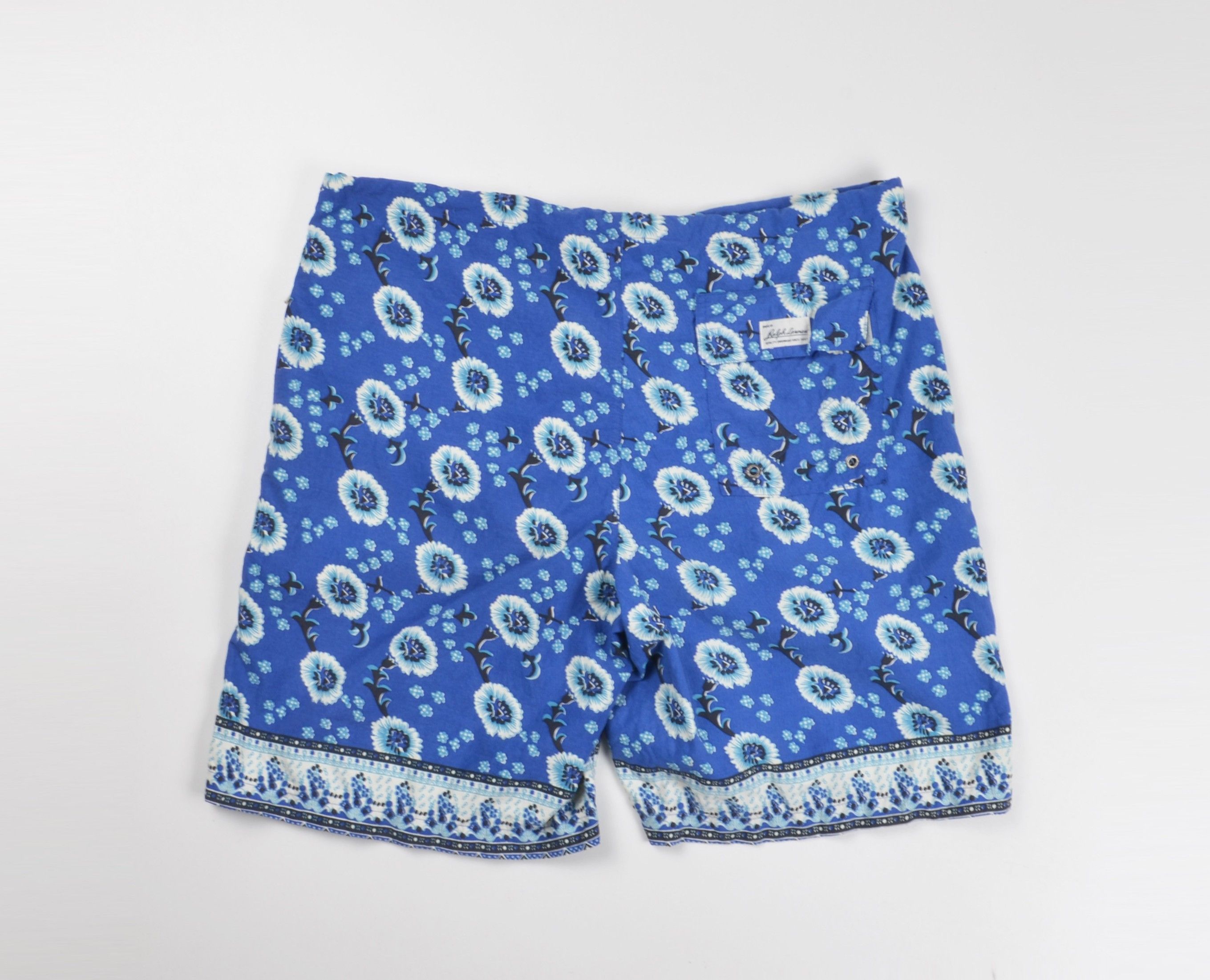 Ralph Lauren Vintage Ralph Lauren Polo Sport 90's Floral Swim Trunks Size US 34 / EU 50 - 2 Thumbnail