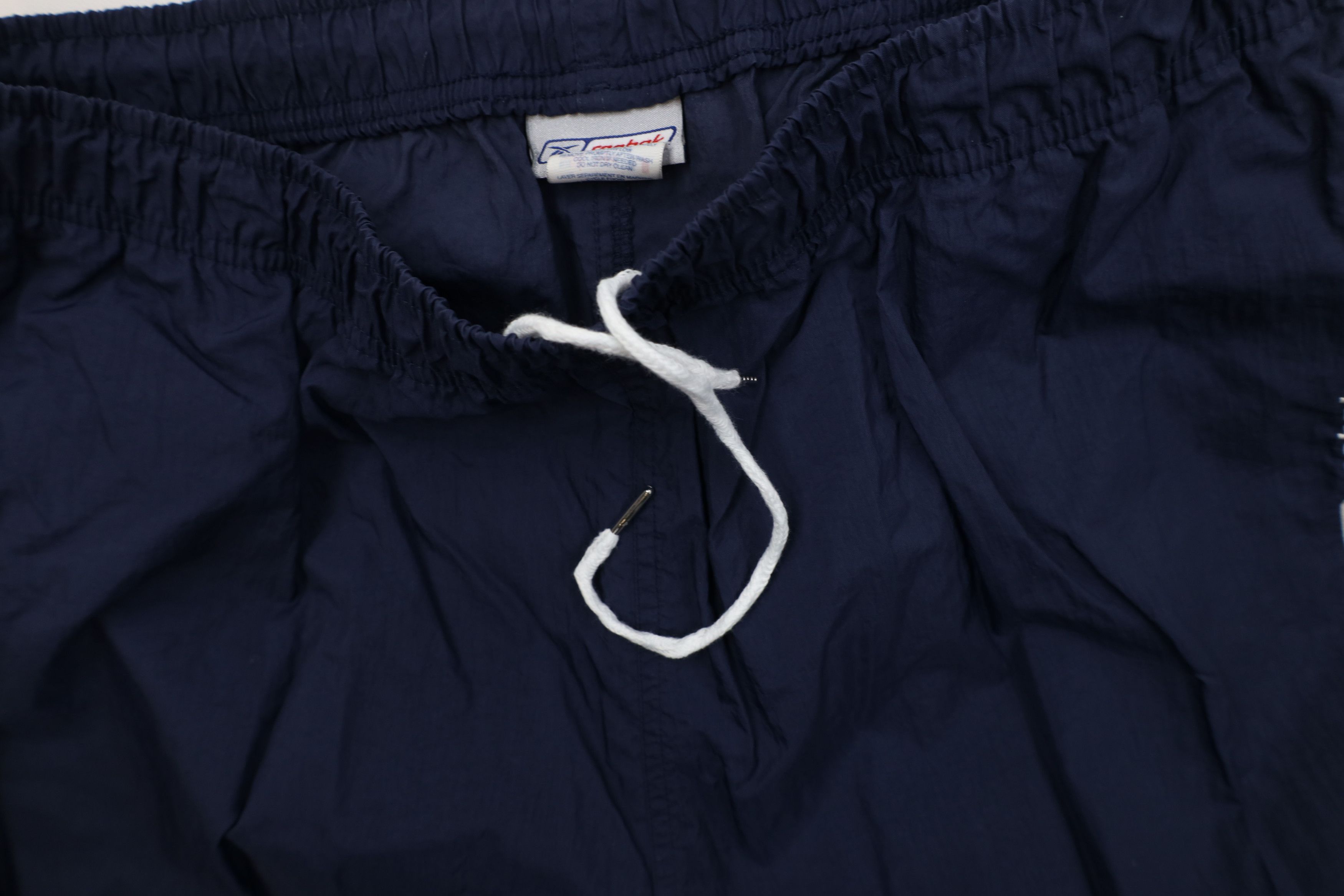 Reebok Vintage 90s Reebok Cuffed Windbreaker Joggers Pants Blue Size US 36 / EU 52 - 10 Thumbnail