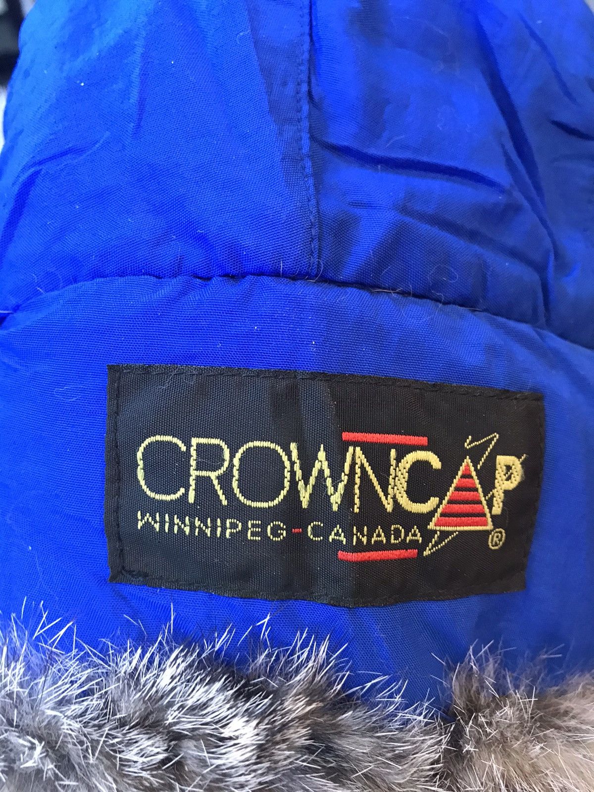 Crown Cap GENUINE RABBIT FUR CZAPKA HAT Size ONE SIZE - 8 Thumbnail