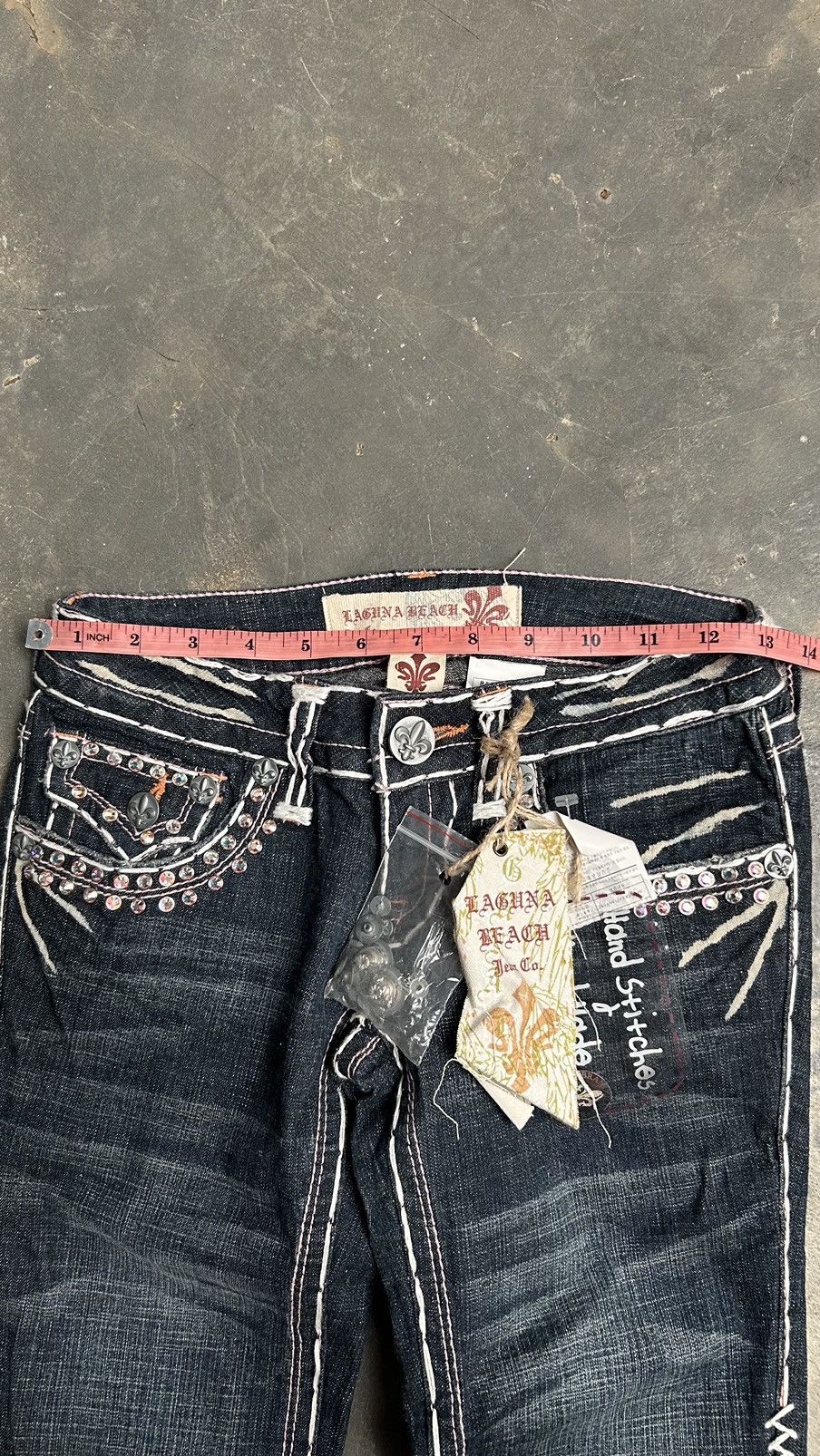 Japanese Brand × True Religion Laguna beach jeans true religion style Size 42" / US 20 - 2 Thumbnail