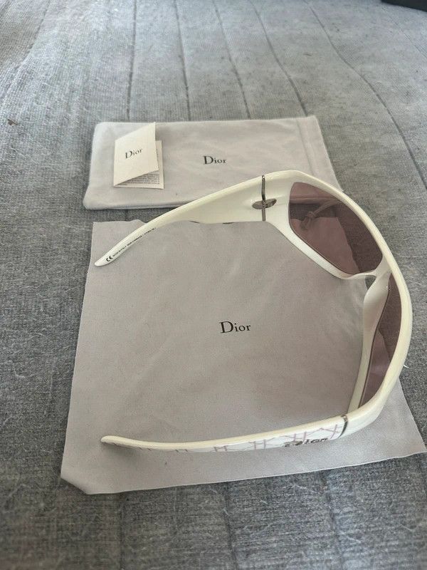 Dior CHRISTIAN DIOR Cannage 1 ATSO0 Sunglasses White Size ONE SIZE - 3 Thumbnail