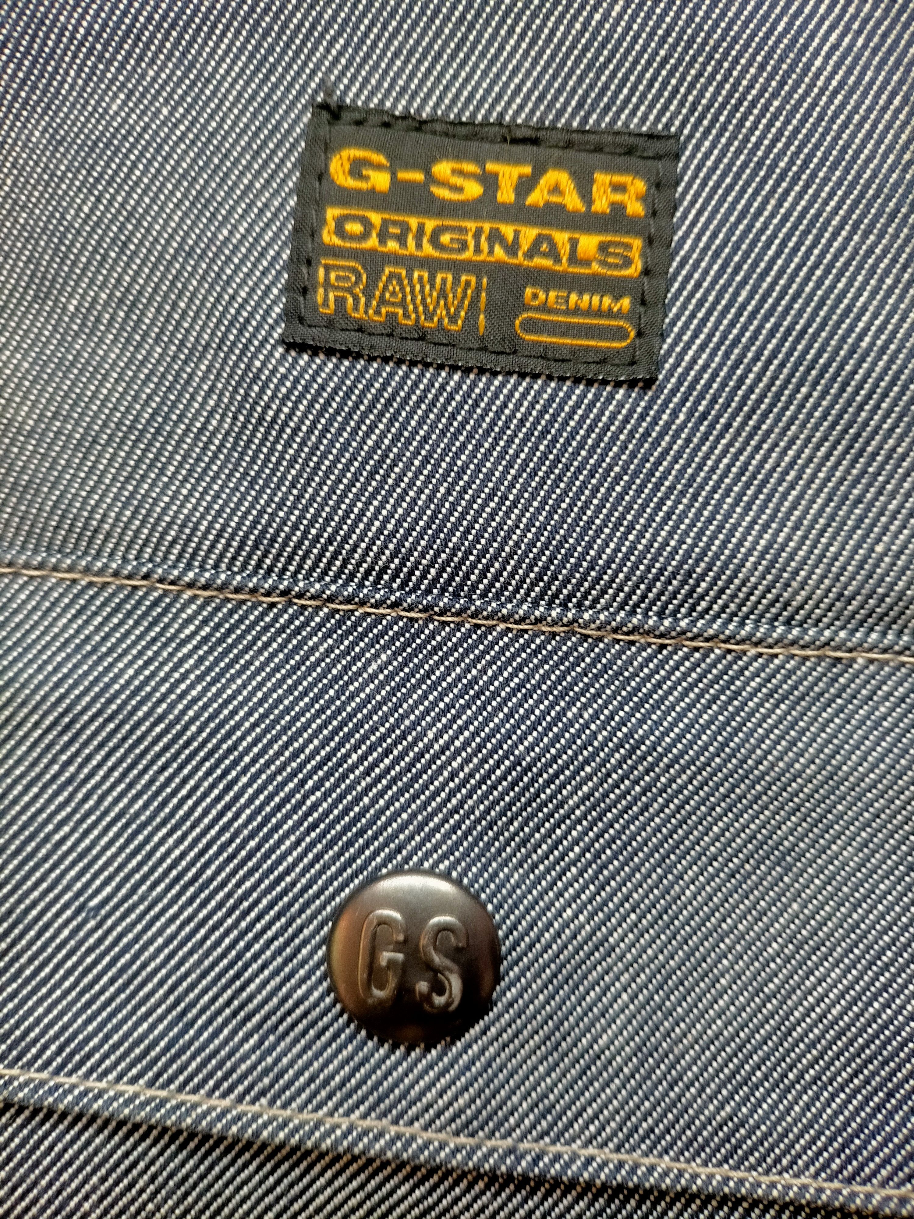 G-Star G-Star Raw Denim Silver Single Pocket Rider Denim Pants Size US 36 / EU 52 - 17 Thumbnail