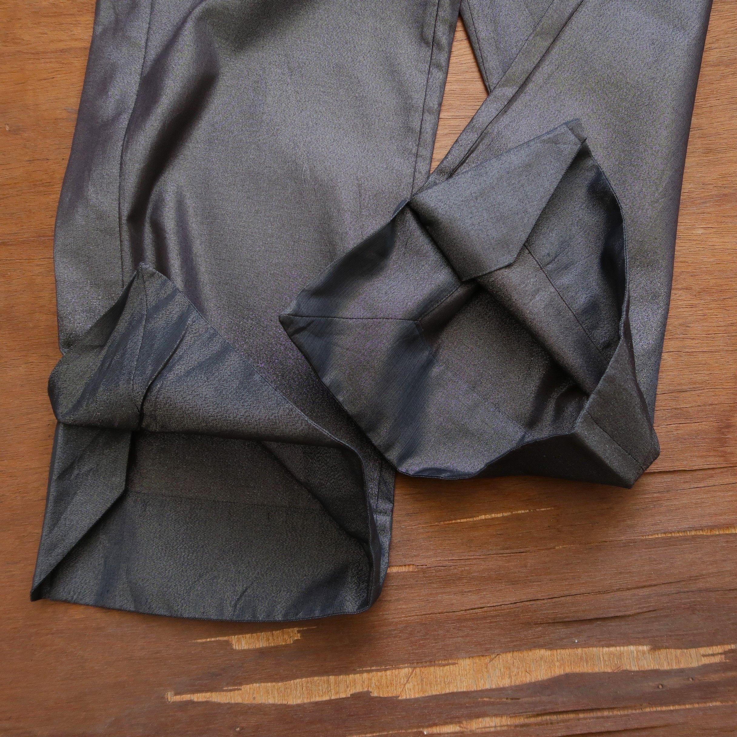 Homme Plisse Issey Miyake Issey Miyake Fete Psychedelic Metallic Baggy Party Pants Size US 30 / EU 46 - 17 Thumbnail
