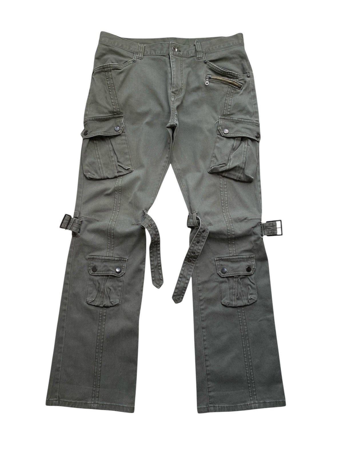 パンツ semantic design bondage cargo shorts Y2K semantic design bondage cargo shorts Y2K