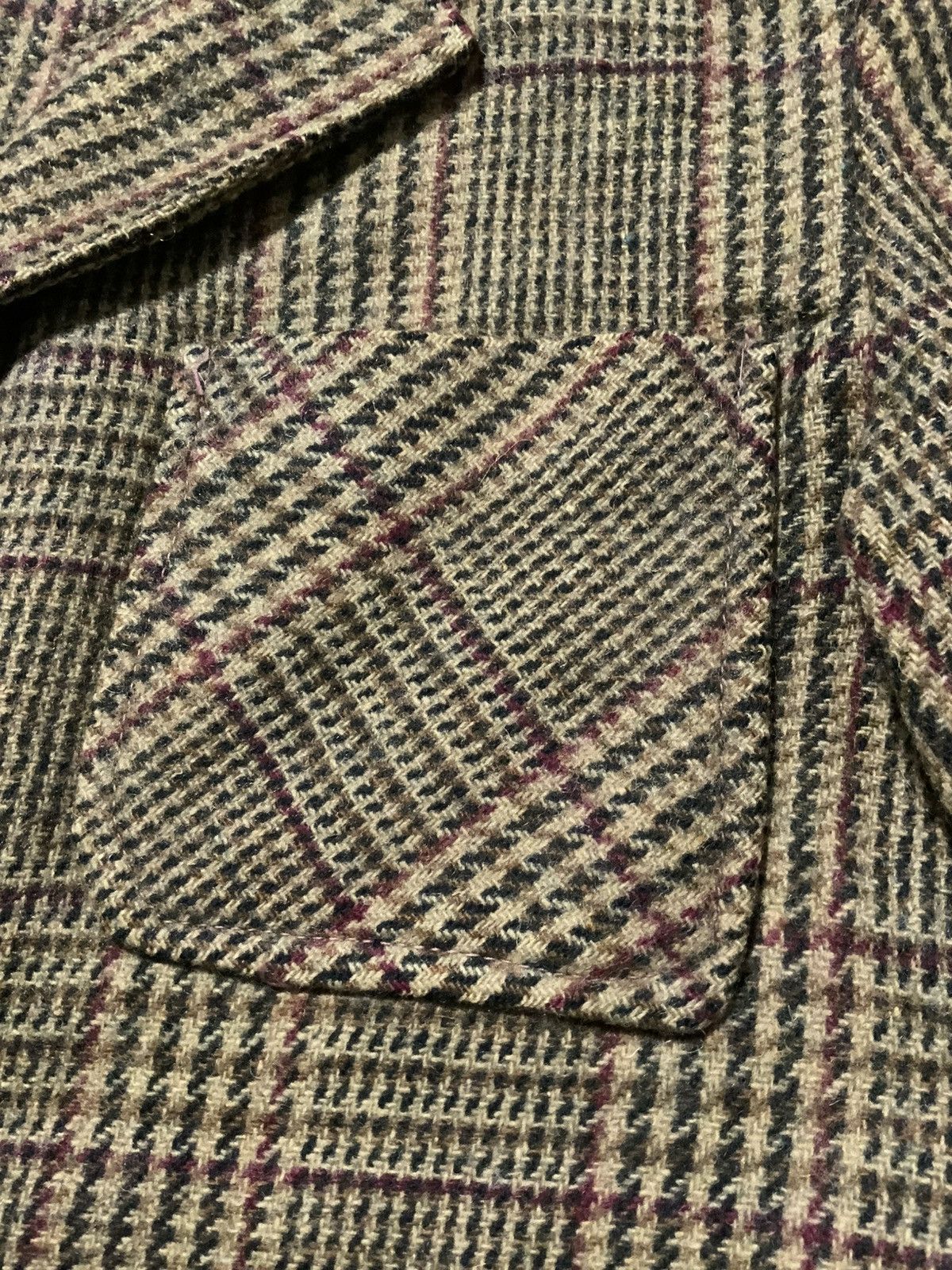 Vintage Vintage Mt. Jefferson Woolens Oregon Houndstooth Wool Jacket Size US S / EU 44-46 / 1 - 7 Thumbnail