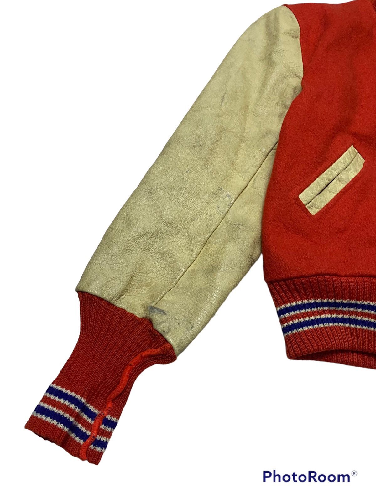 Vtg 90s Hysteric Glamour 666 Jacket Varsity Red Colour