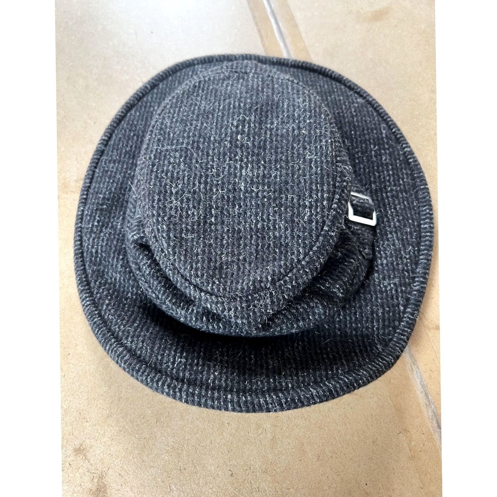 Tilley Tilley Endurables Hat Bucket Mens 7 1/8 Gray Tweed Lined Insulated Winter Size ONE SIZE - 2 Thumbnail
