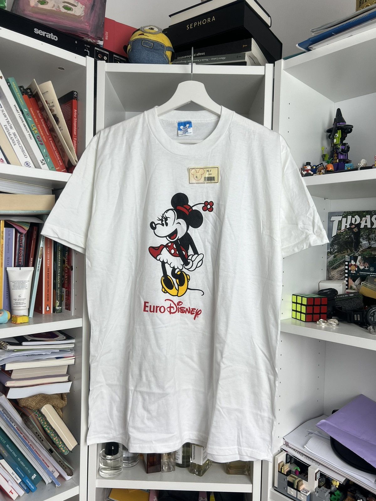 Vintage 90s Euro Disney promo t-shirt XL USA DSWT mickey
