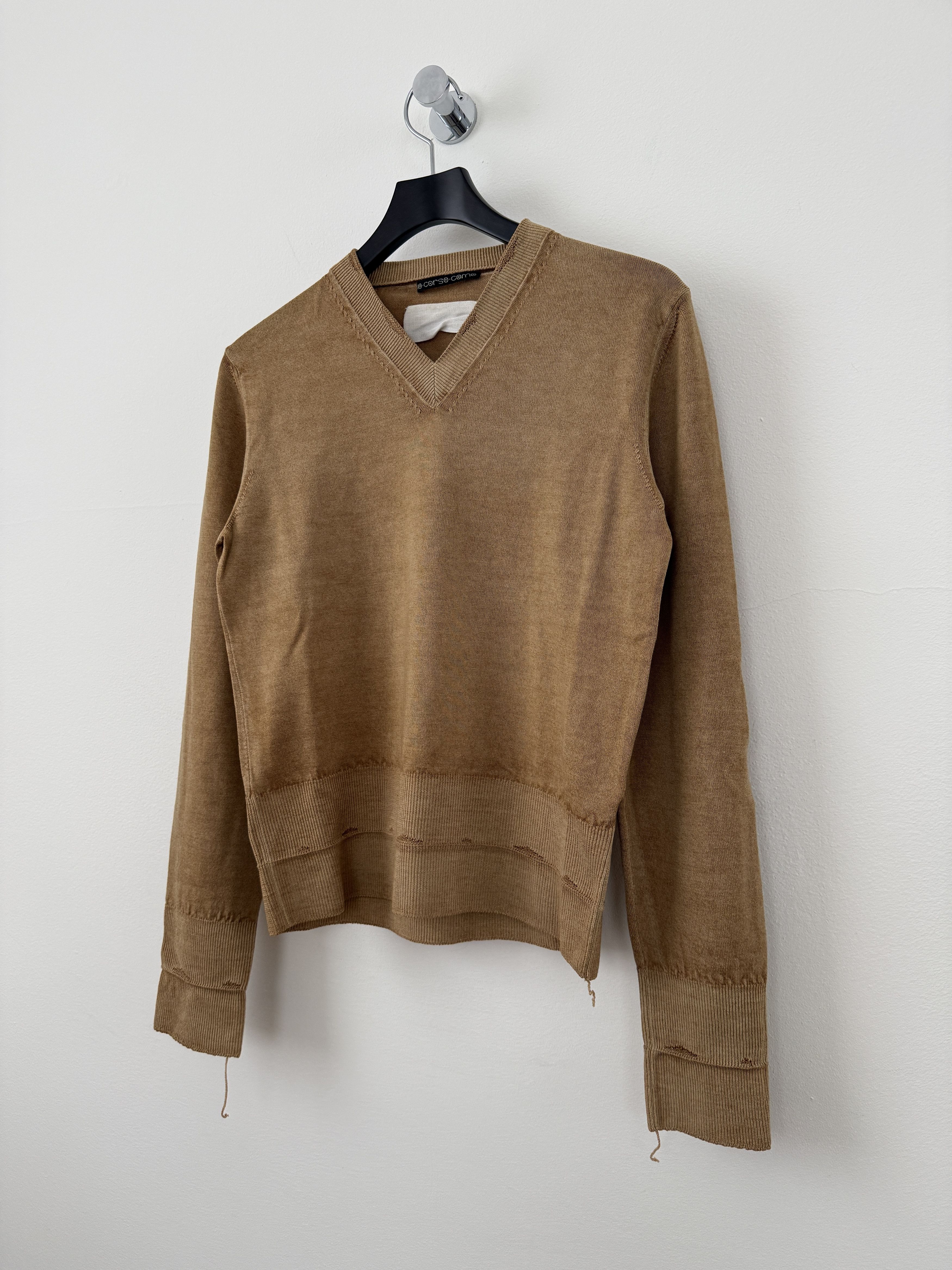 Maison Margiela Miss Deanna 10 Corso Como Distressed Sweater Size L / US 10 / IT 46 - 3 Thumbnail