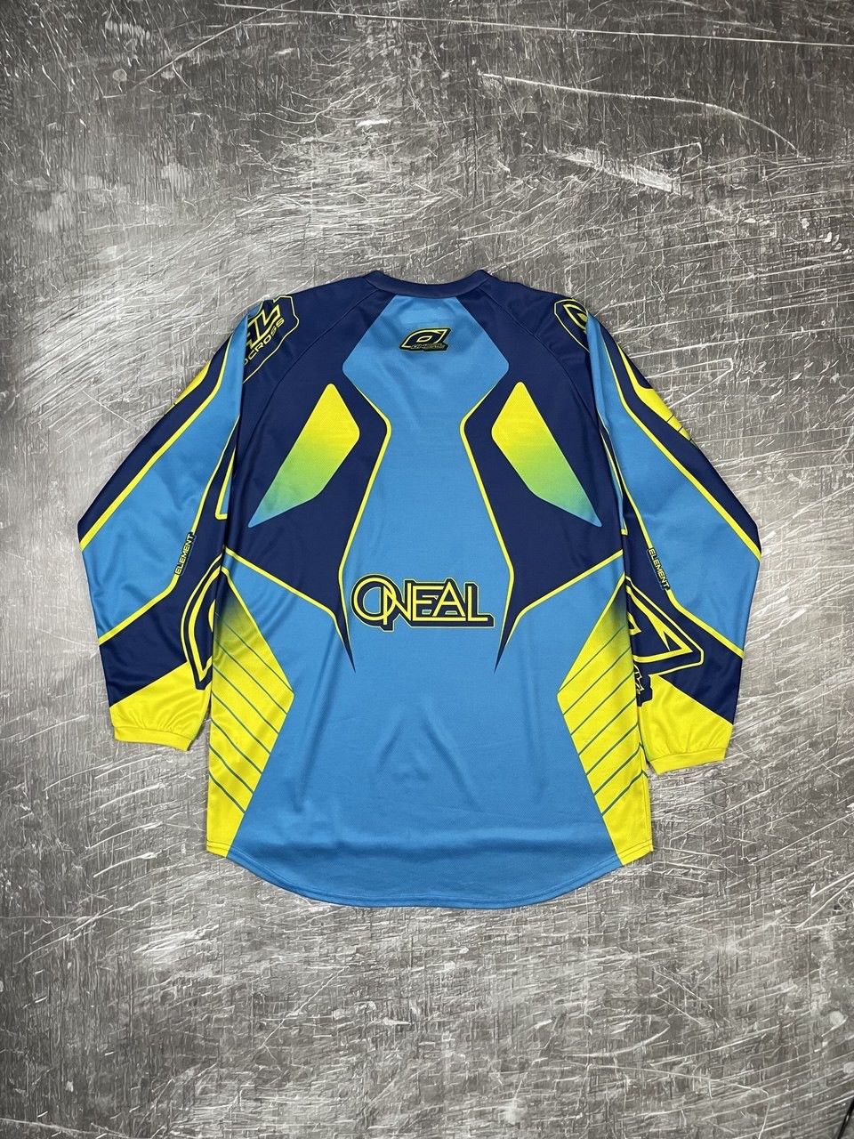 Vintage O'Neal motocross racing element jersey long sleeve Size US XL / EU 56 / 4 - 2 Thumbnail