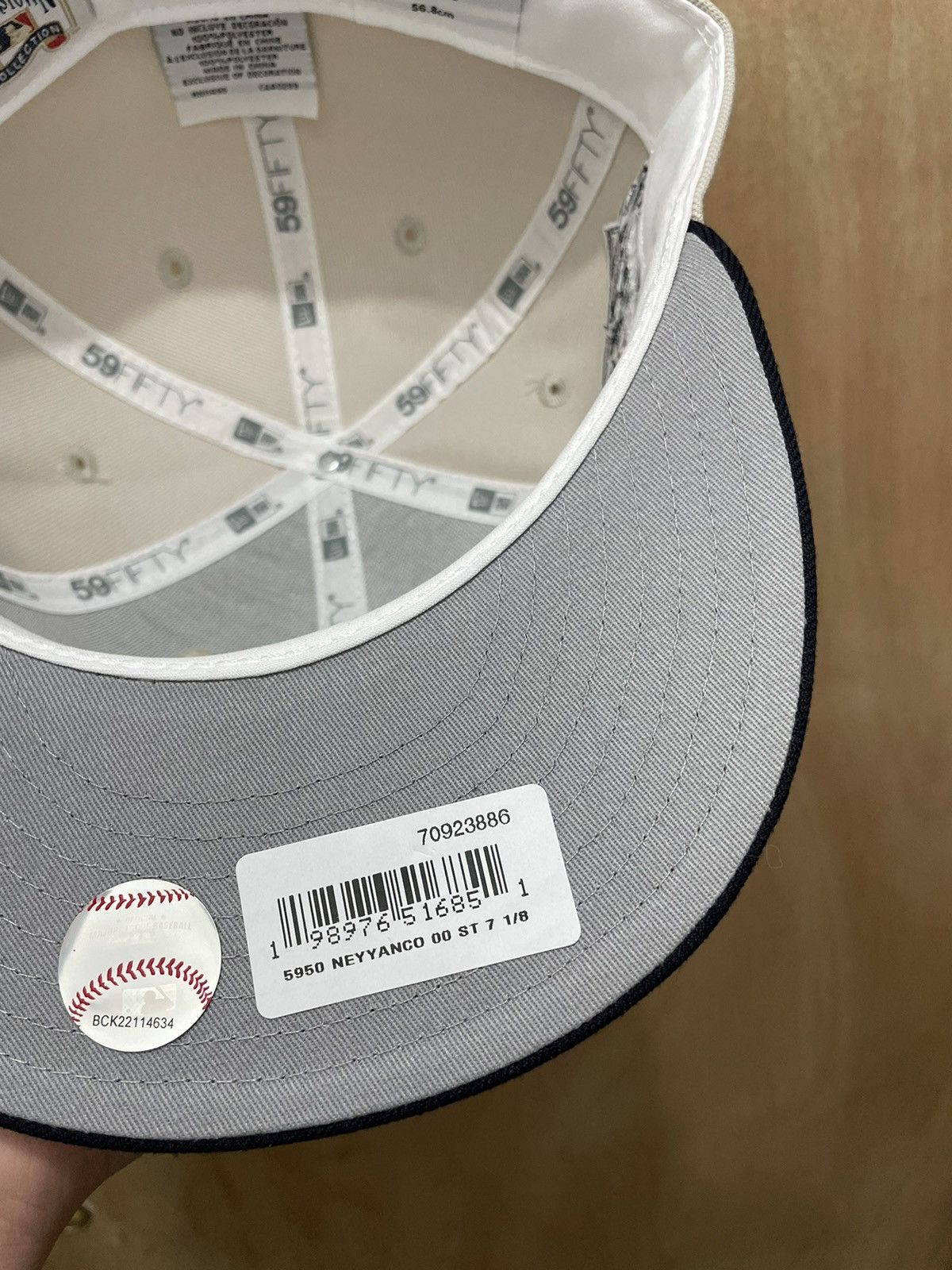 New Era New York Yankees cascade logo 2000 all star patch 7 1/8 Size ONE SIZE - 6 Thumbnail