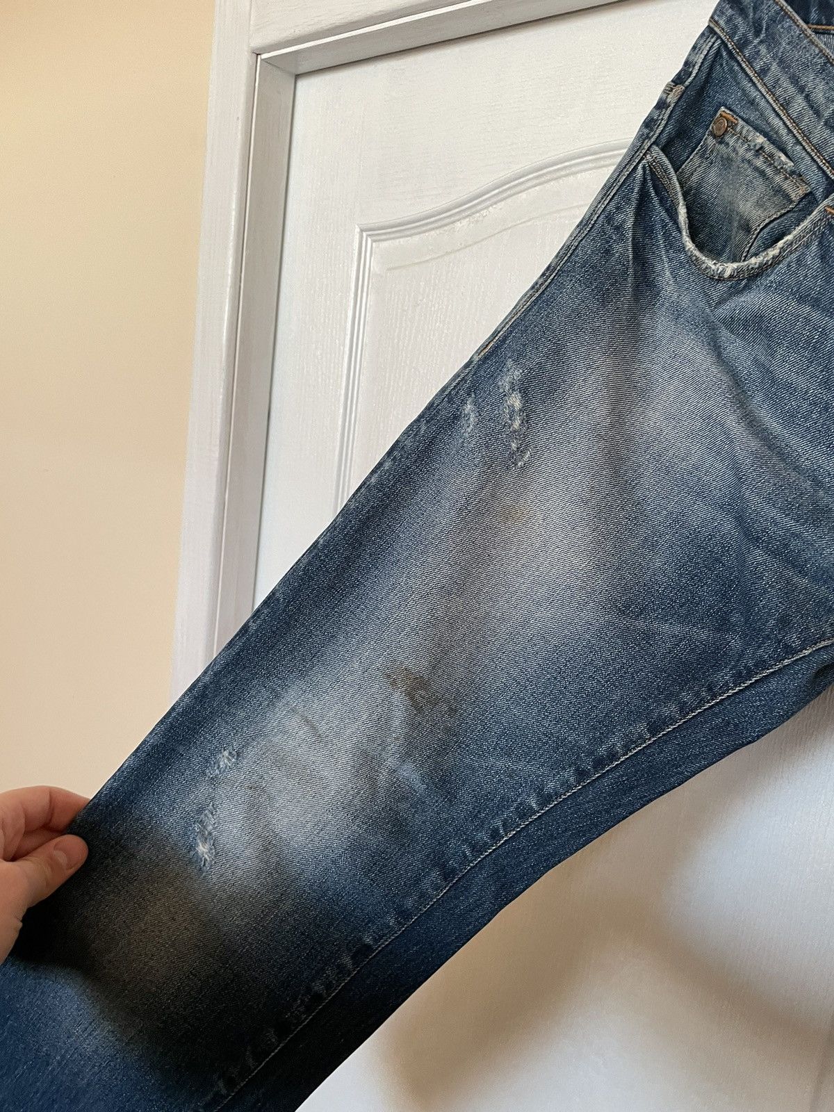 Trussardi × Vintage RARE Trussardi jeans denim PANTS old money luxury Size US 33 - 9 Thumbnail