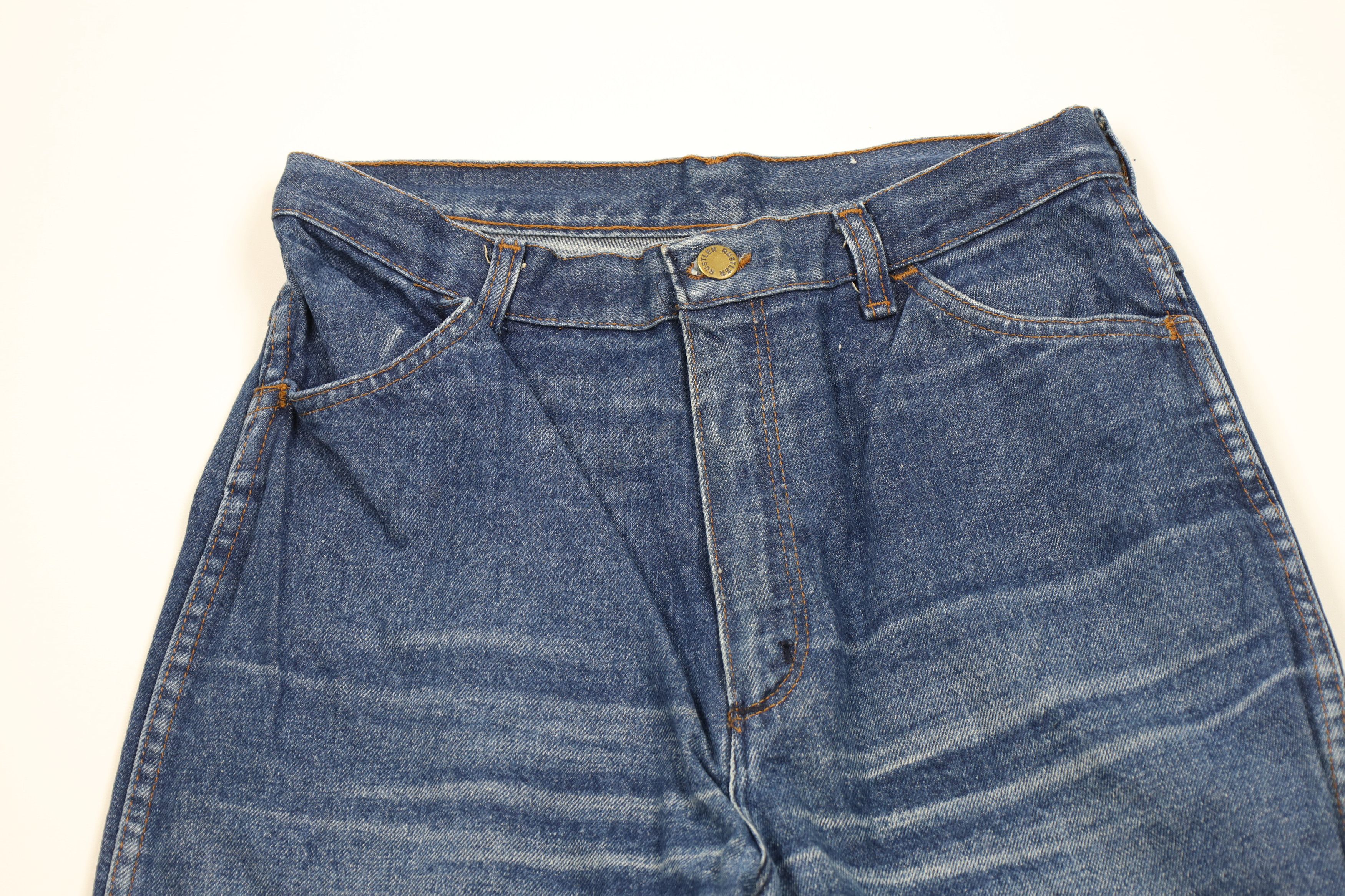 Vintage Vintage 80s 90s Streetwear Straight Leg Denim Jeans Blue USA Size 34" / US 12 / IT 48 - 2 Thumbnail