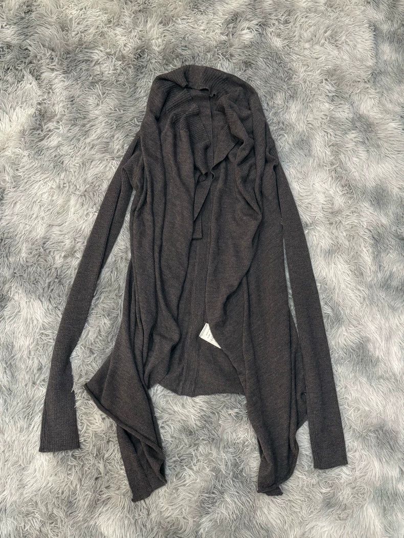 Rick Owens Rick Owens 2011FW Limo Wool Cardigan - dmc Size US S / EU 44-46 / 1 - 1 Thumbnail
