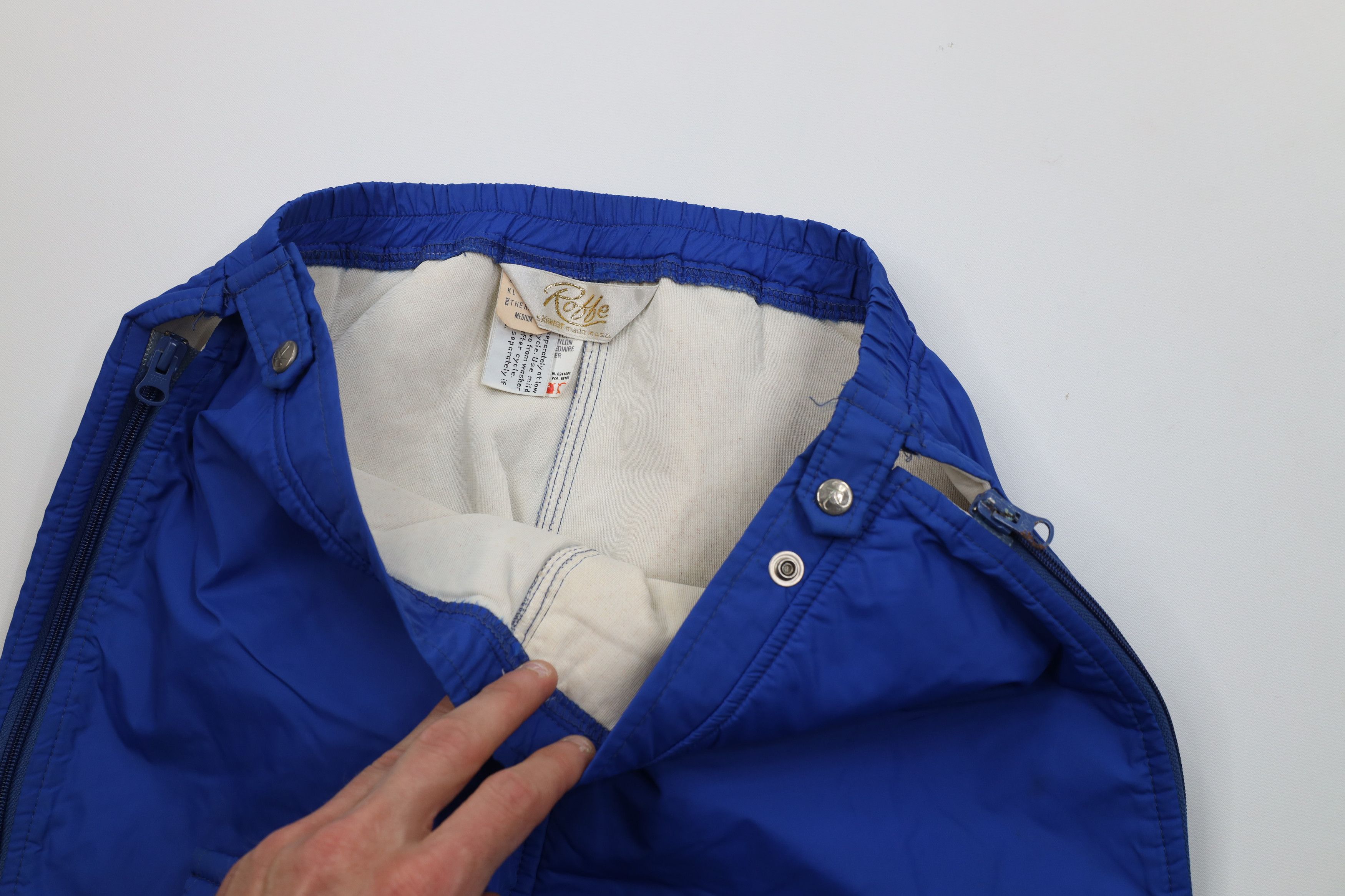 Vintage Vintage 70s Streetwear Insulated Winter Snow Pants USA Size US 34 / EU 50 - 7 Thumbnail