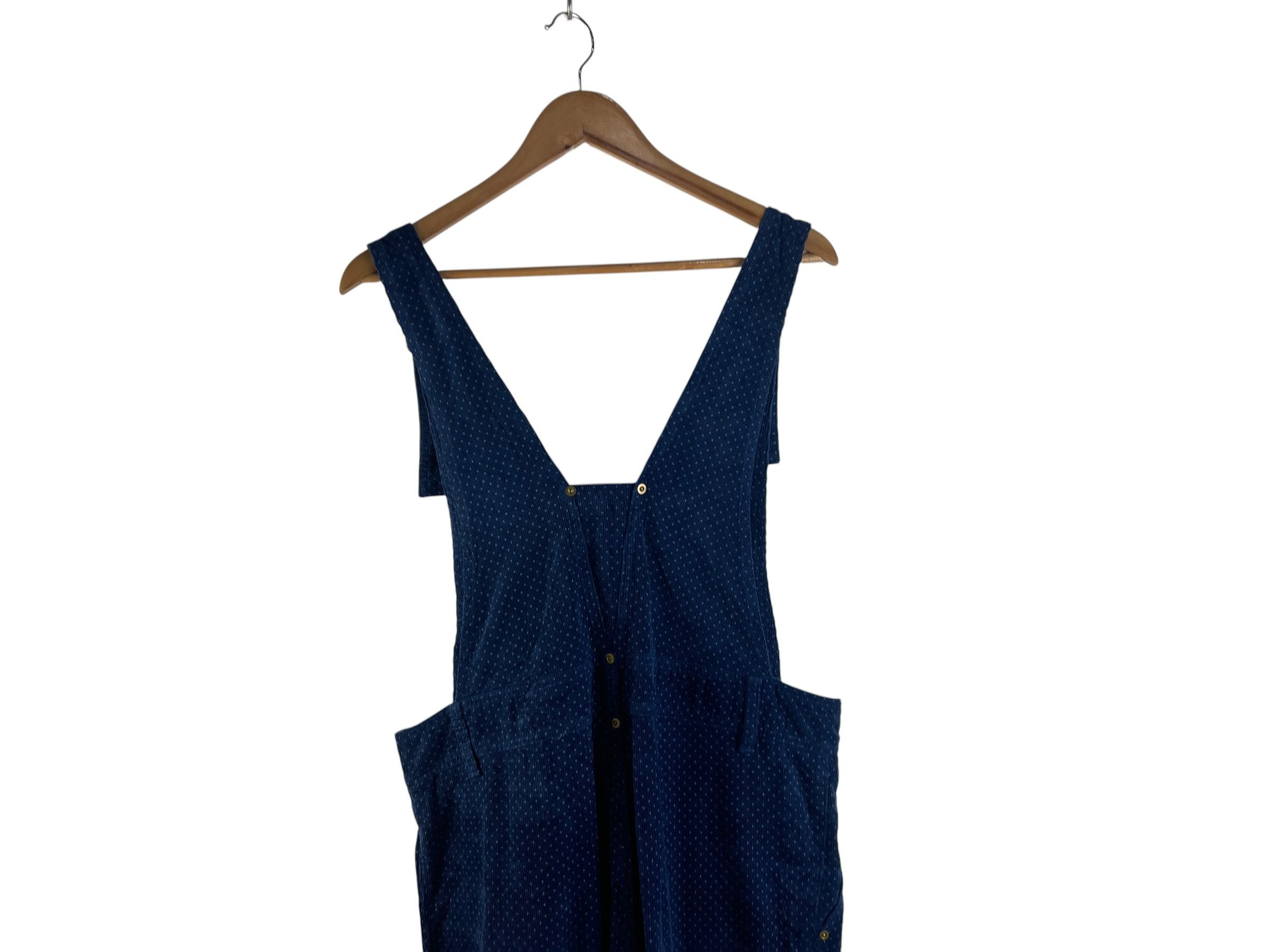 mercibeaucoup Mercibeaucoup Polka Dot Corduroy Suspender Overalls Sarouel Size US 34 / EU 50 - 11 Thumbnail