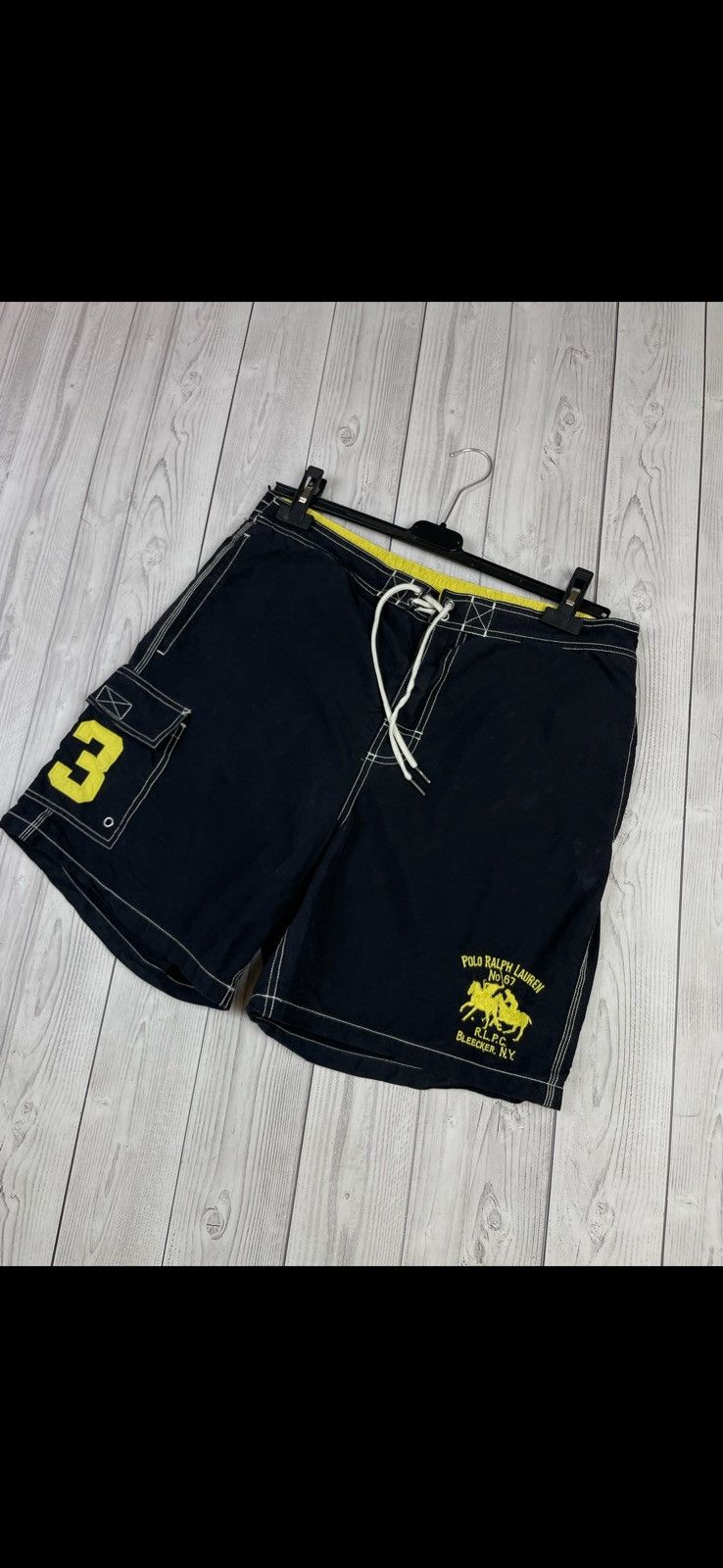 Polo Ralph Lauren Vintage polo ralph Lauren shorts size L big logo size L Size US 34 / EU 50 - 2 Thumbnail