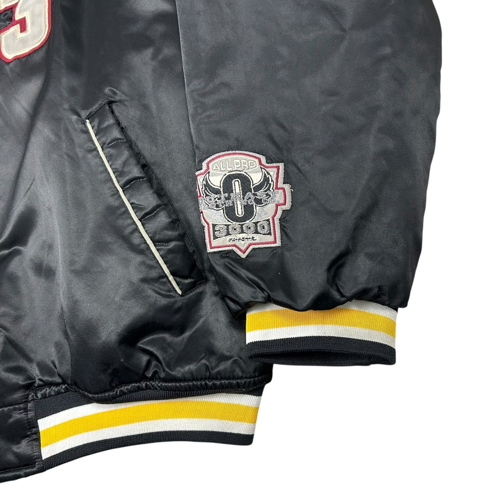 Starter RARE 00s OUTKAST 3 ALL PRO 3000 SATIN JACKET HIP HOP RAP Size US L / EU 52-54 / 3 - 3 Thumbnail