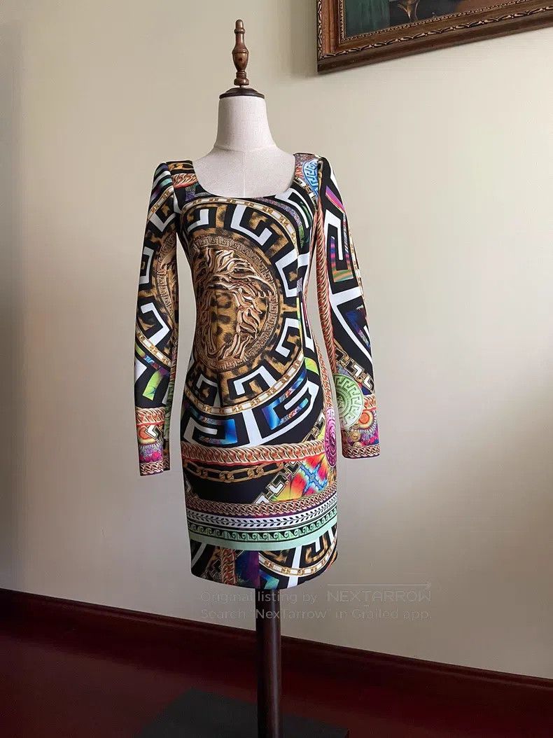 Versace Versace Long-sleeved dress Size XS / US 0-2 / IT 36-38 - 1 Thumbnail
