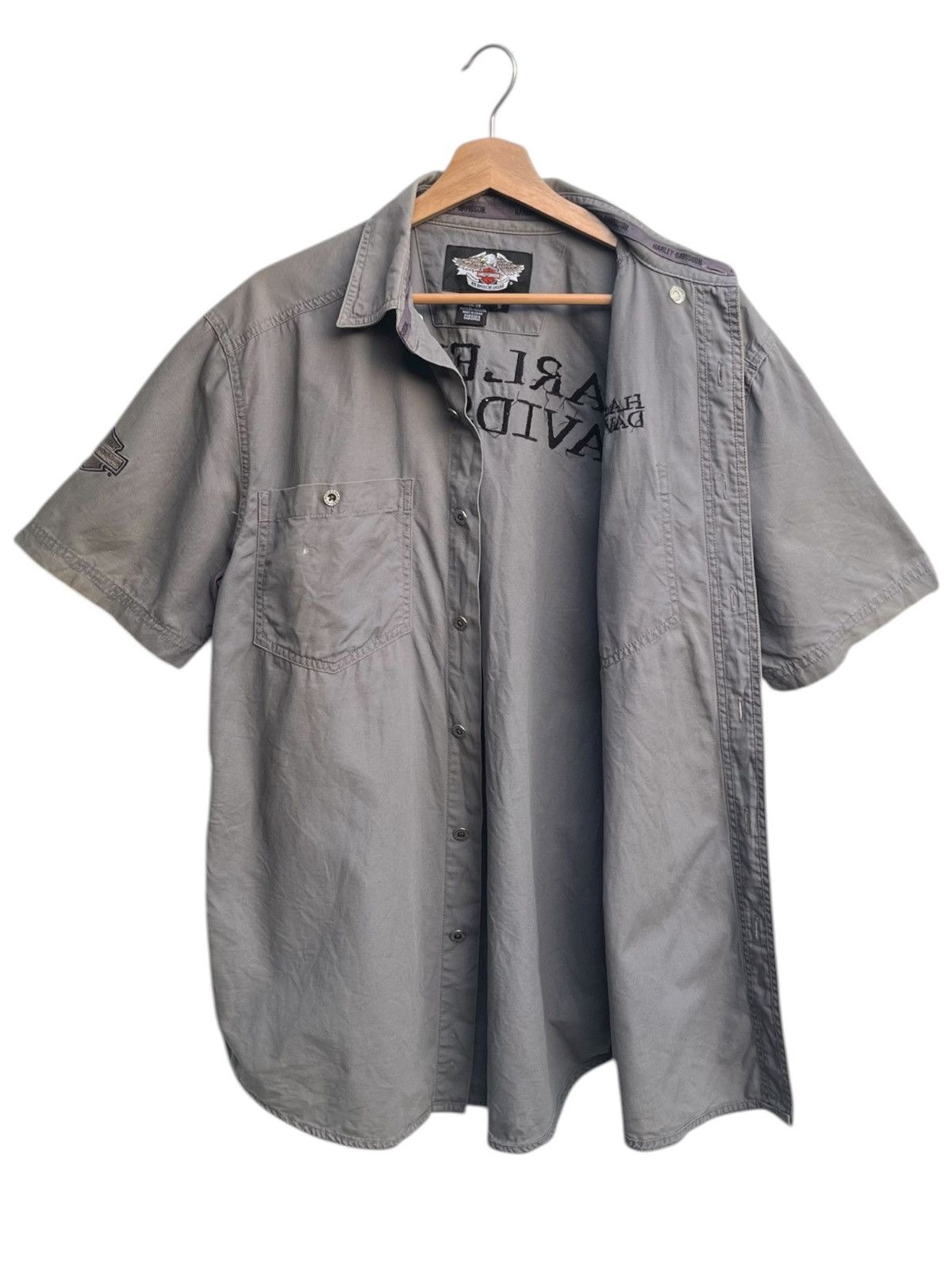 Harley Davidson Harley Davidson Skull Design Work Shirt Size US S / EU 44-46 / 1 - 3 Thumbnail
